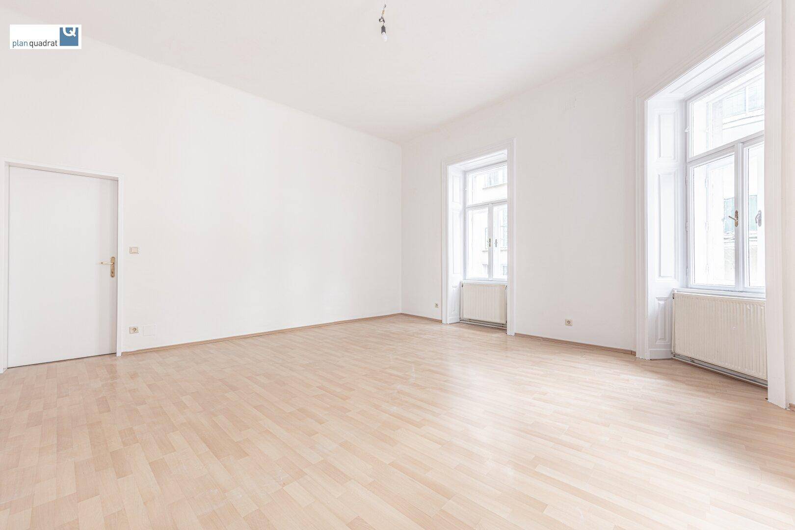 Zimmer 1 (ca. 25,10 m²) gem. Grundriss-Skizze