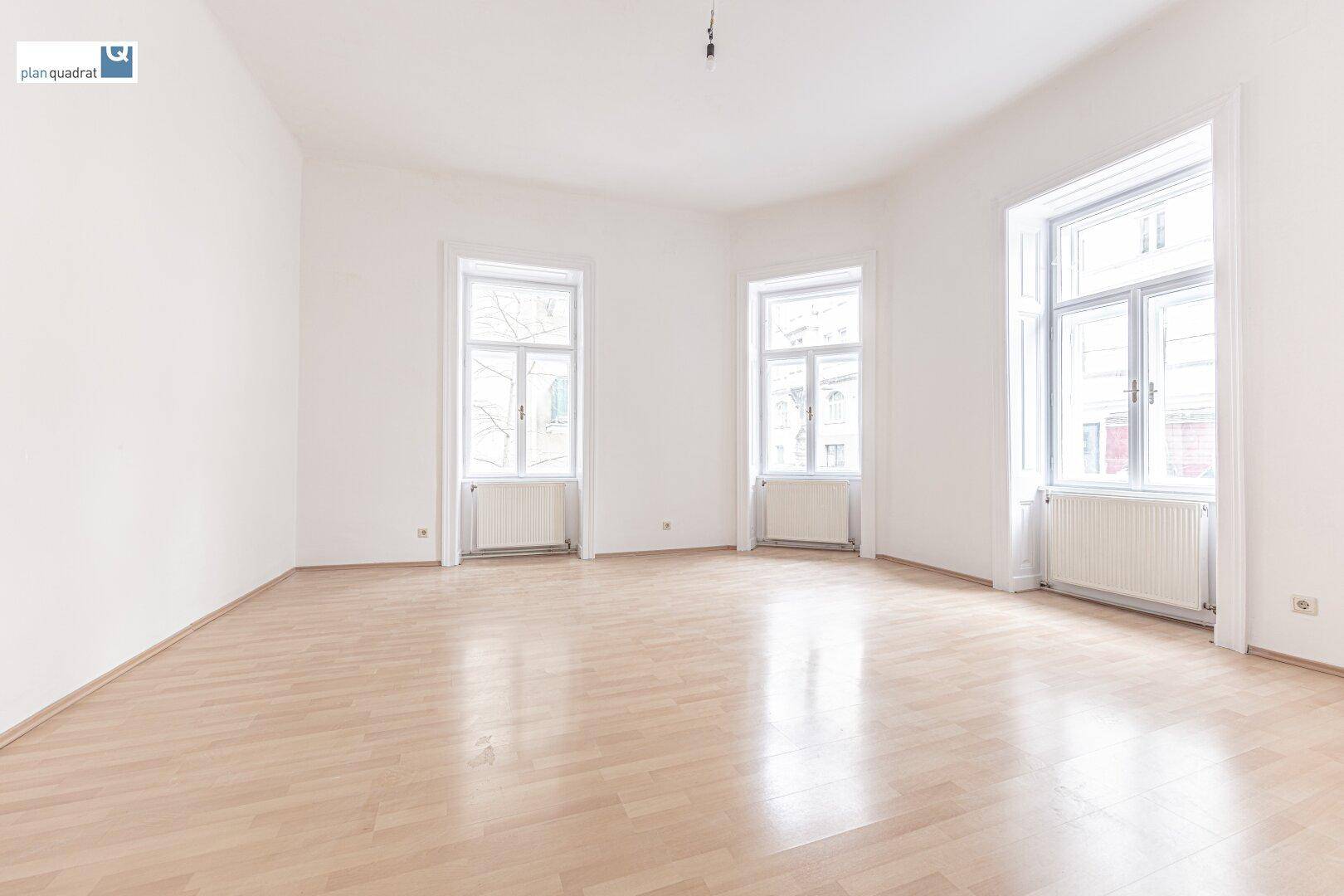 Zimmer 1 (ca. 25,10 m²) gem. Grundriss-Skizze