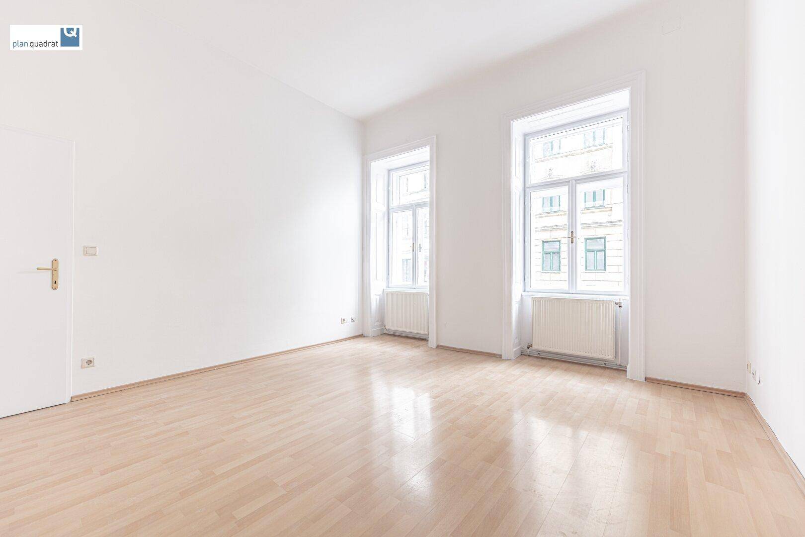 Zimmer 2 (ca. 22,00 m²) gem. Grundriss-Skizze