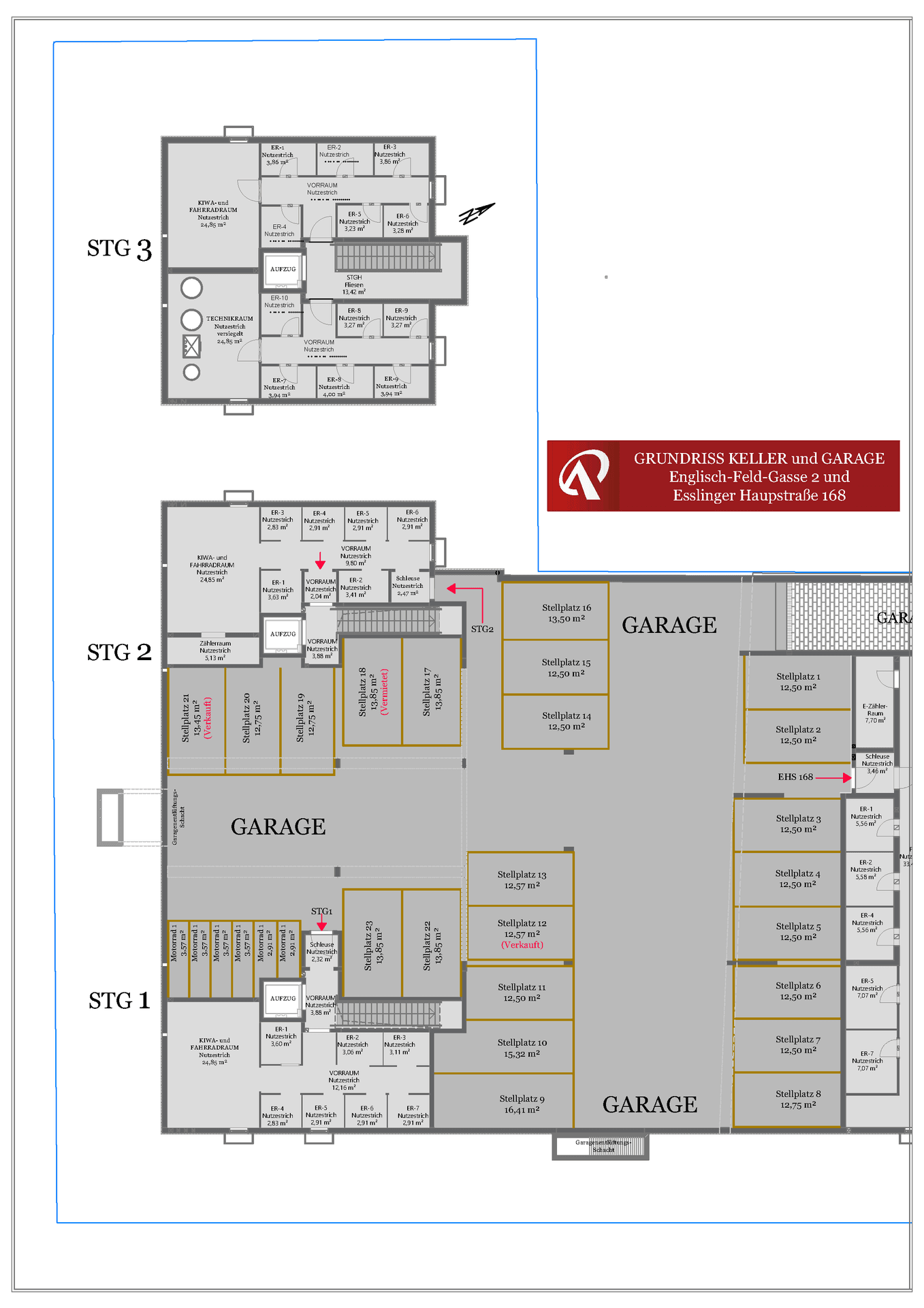 02-04_EFG2-KG-und-GARAGE-Grundriss