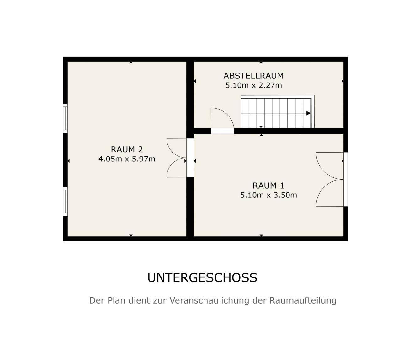 Grundriss - Untergeschoss