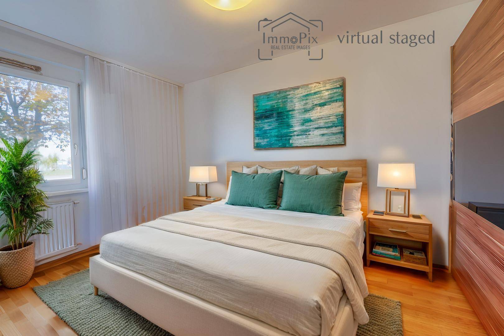 Schlafzimmer (virtual staging)