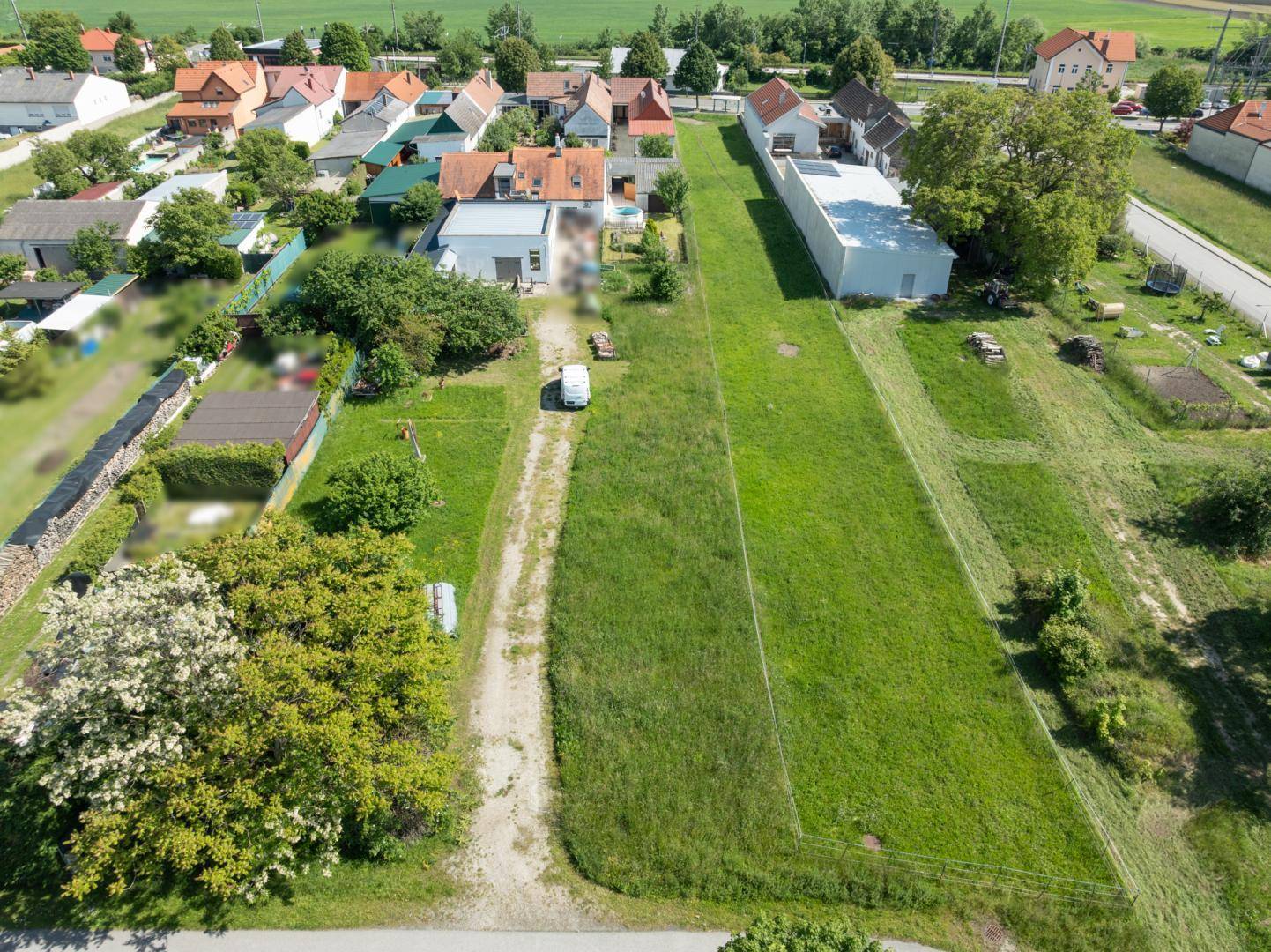 Grundstück - Gartenseite