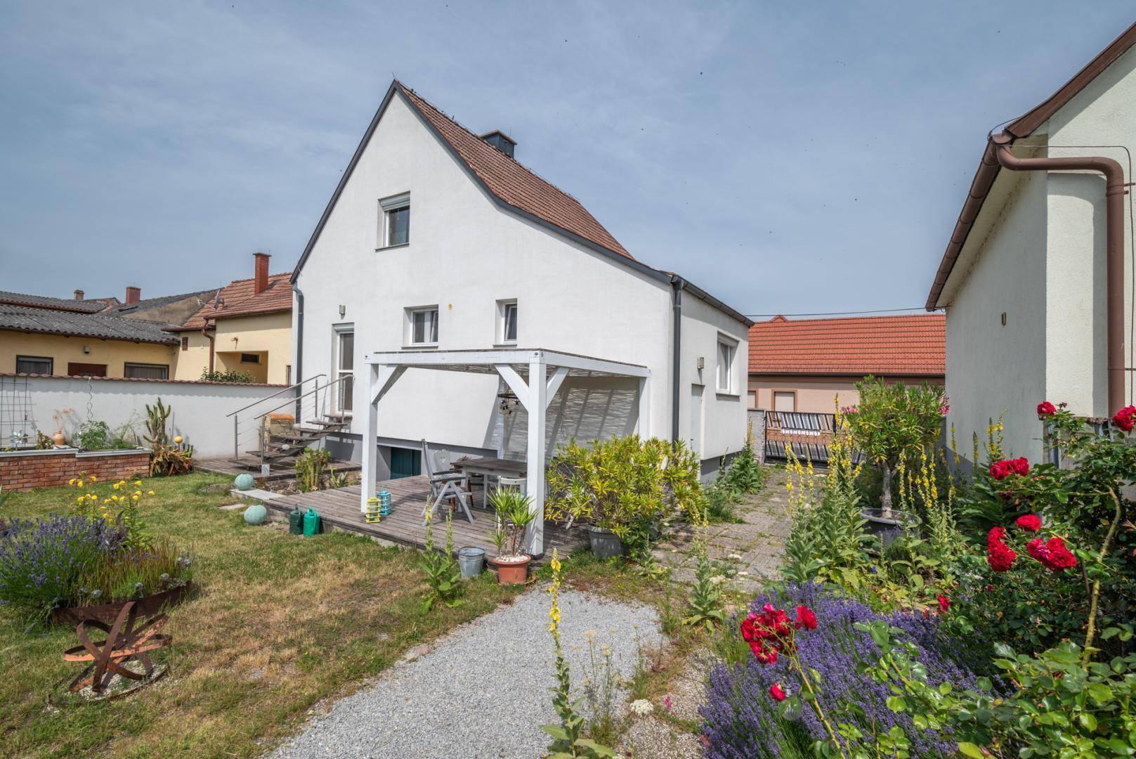 Haus - Garten Terrasse