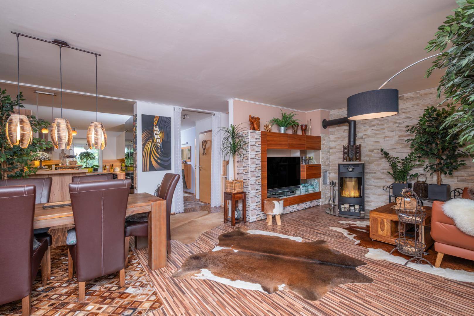 Erdgeschoss - Wohnzimmer Essplatz