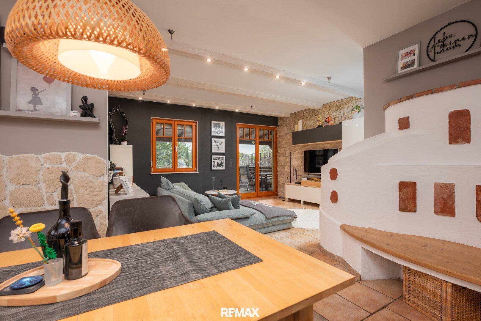 Erdgeschoss - Essplatz Wohnzimmer