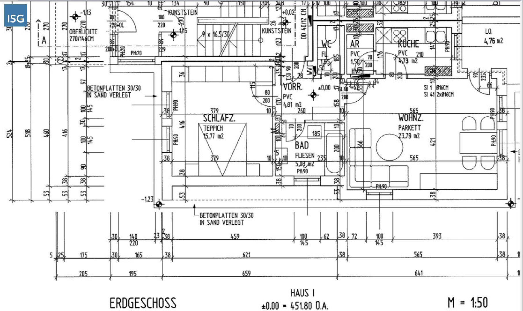 2-Zimmer Wohnung in Ried i.I., Eberschwangerstraße 35 Top 6 – pohled 3