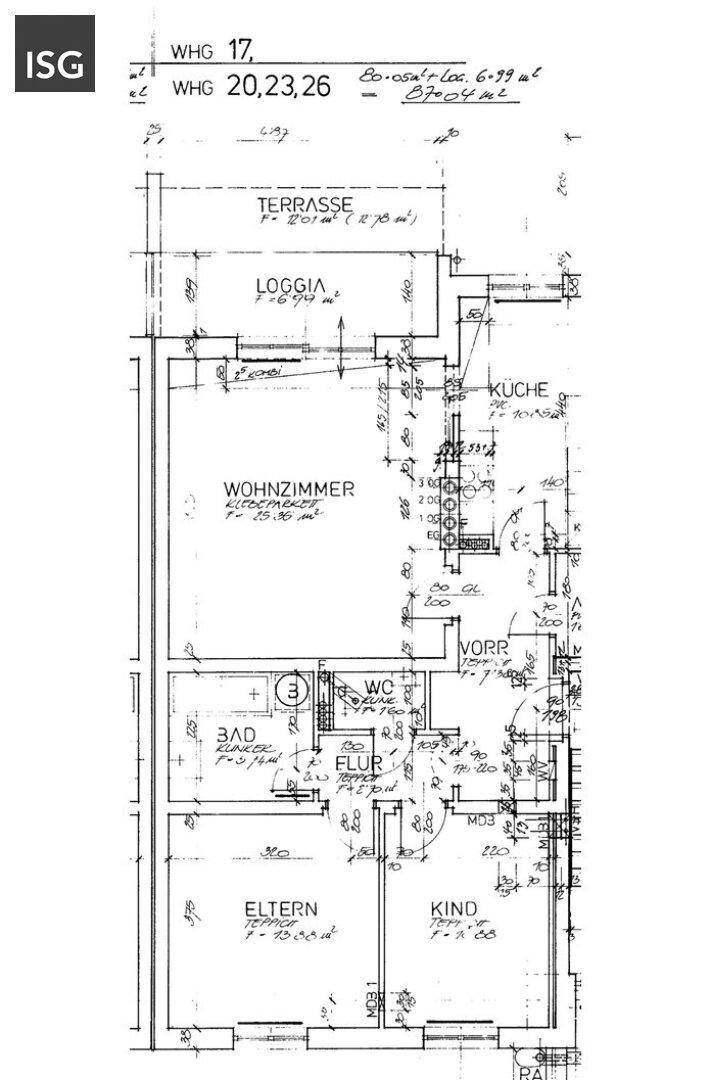 3-Zimmerwohnung in Braunau-Haselbach, J.-Mohr-Straße 3, Top 17 (inklusive TG. Nr. 17) - Widok 2