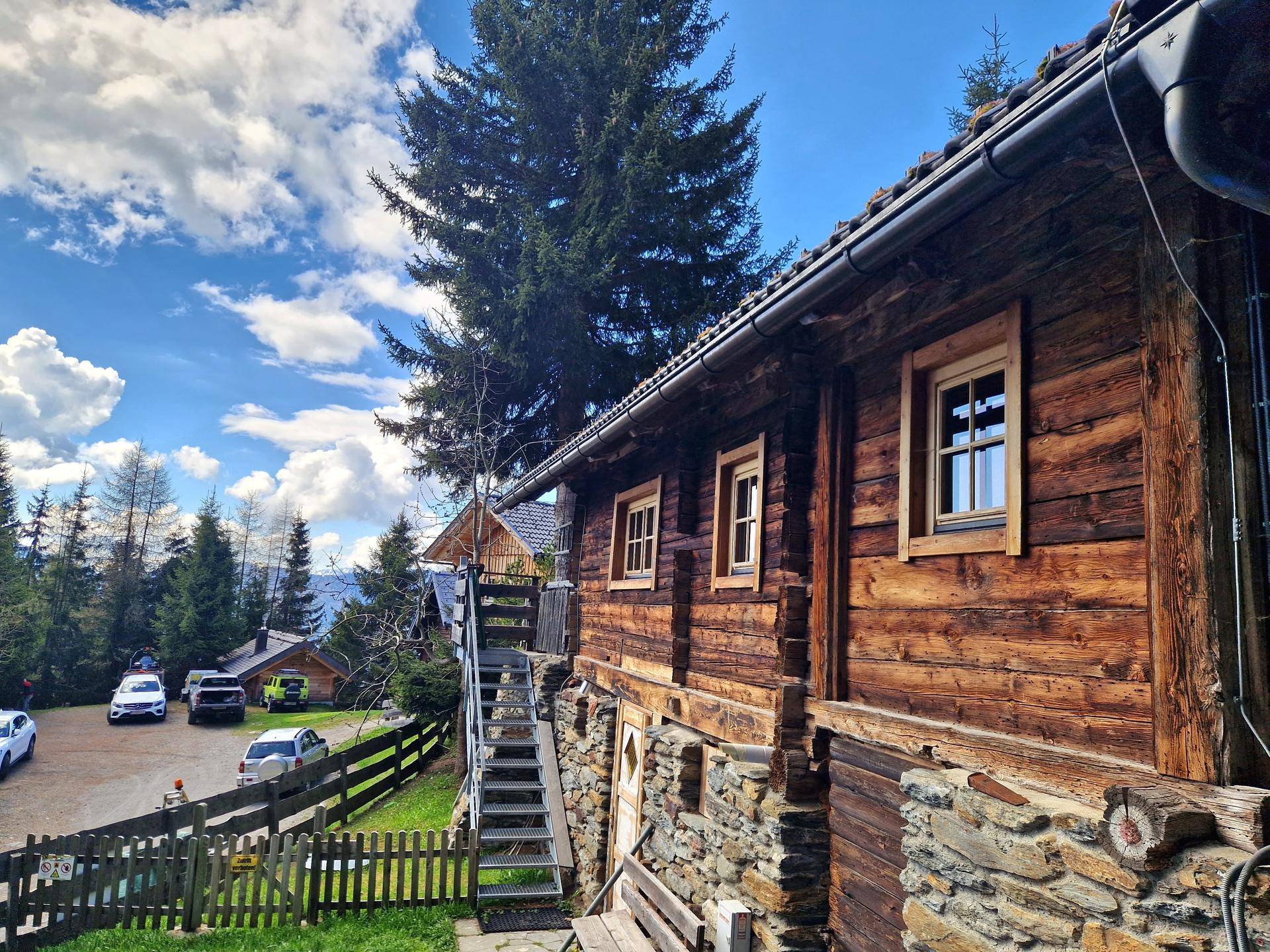 Ansicht Hütte