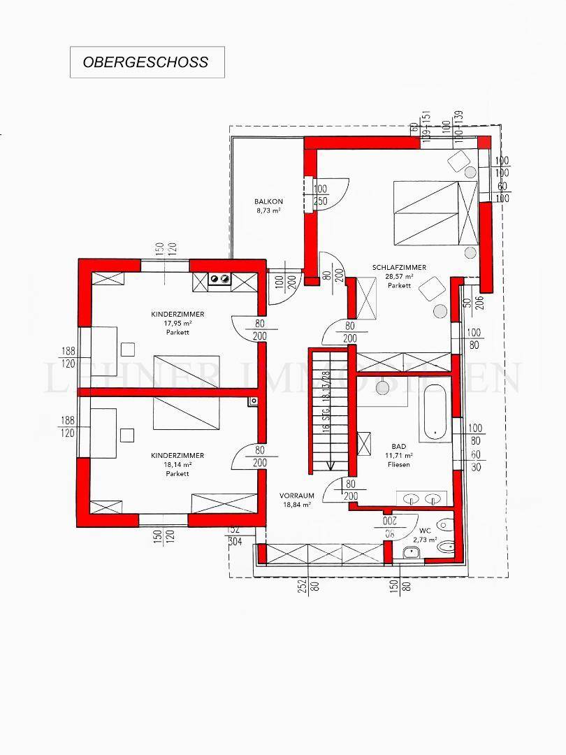 Lehner Immobilien BIld Obergeschoss