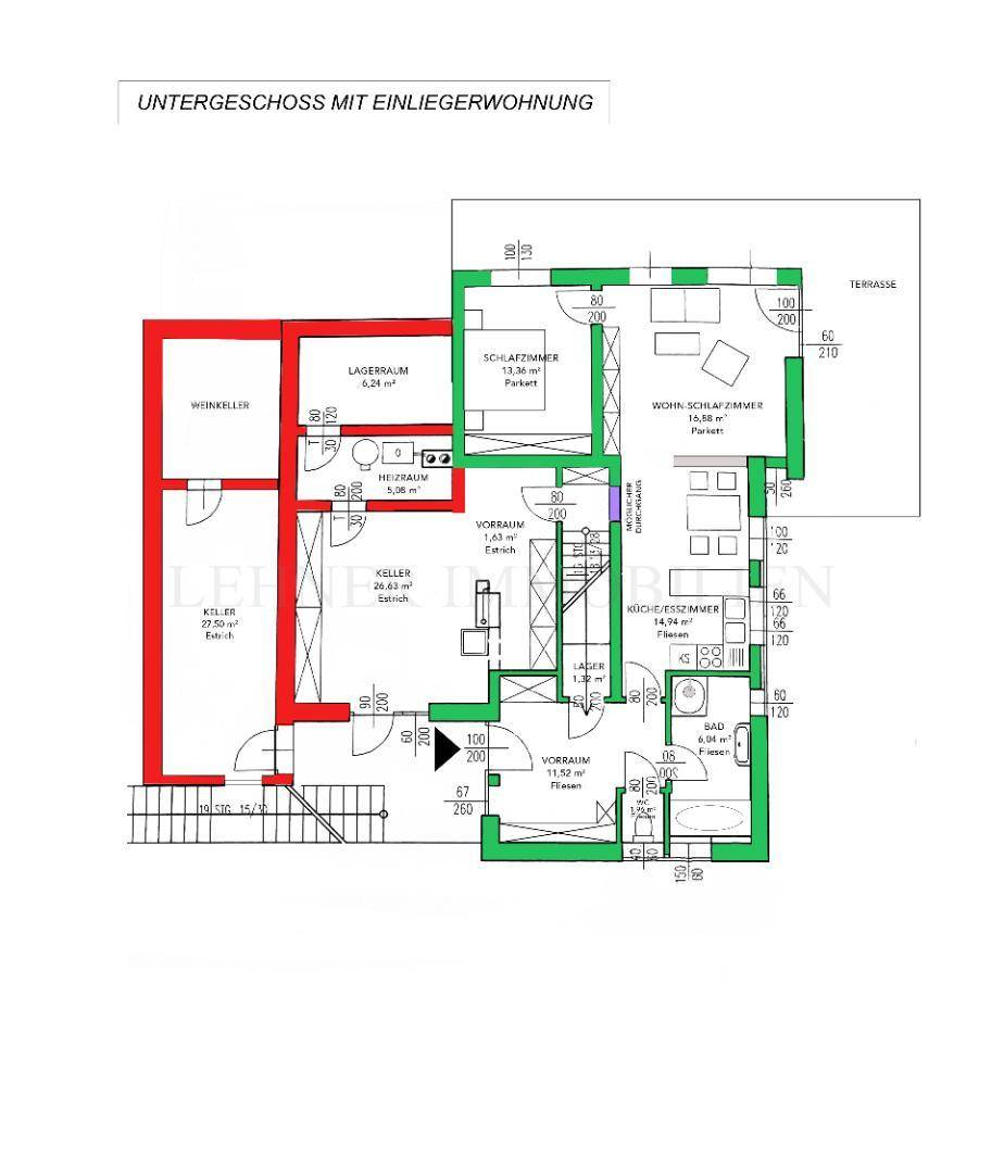 Lehner Immobilien Bild Untergeschoss