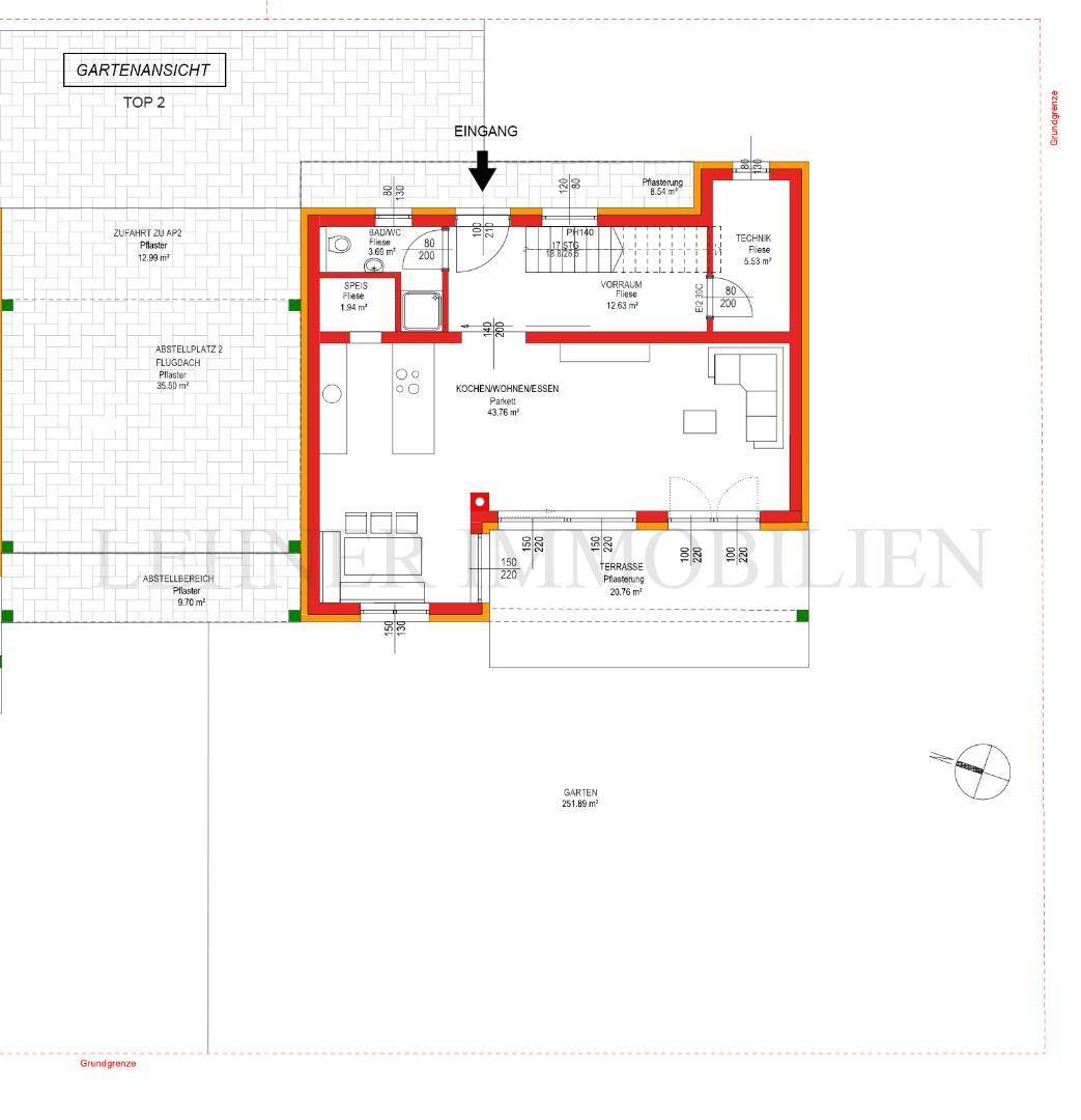 Lehner Immobilien Bild Gartenansicht