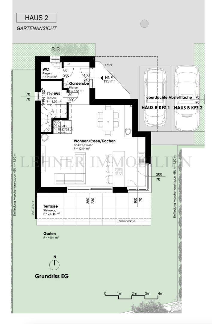 Lehner Immobilien Bild Gartenansicht