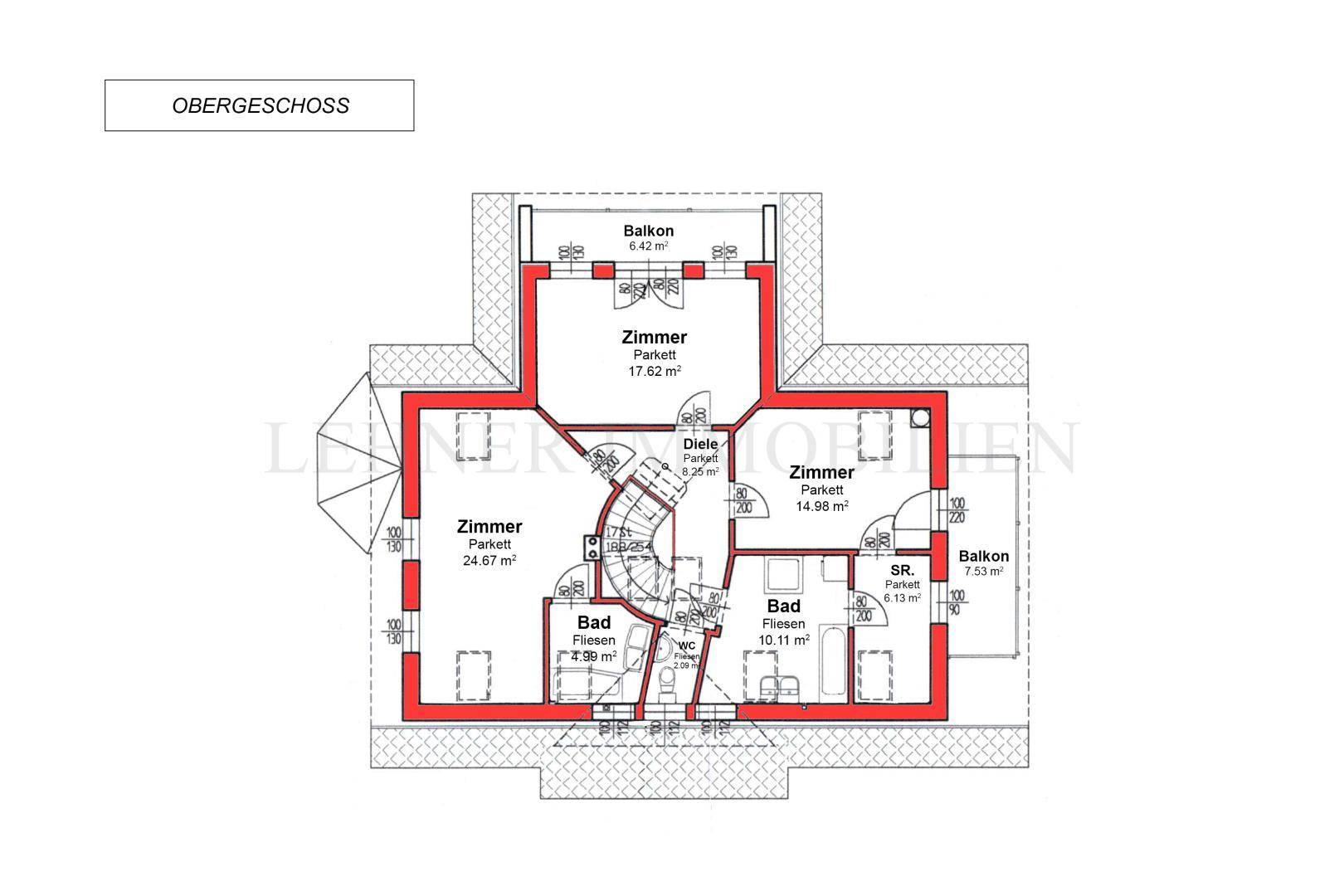 Lehner Immobilien Bild Obergeschoss