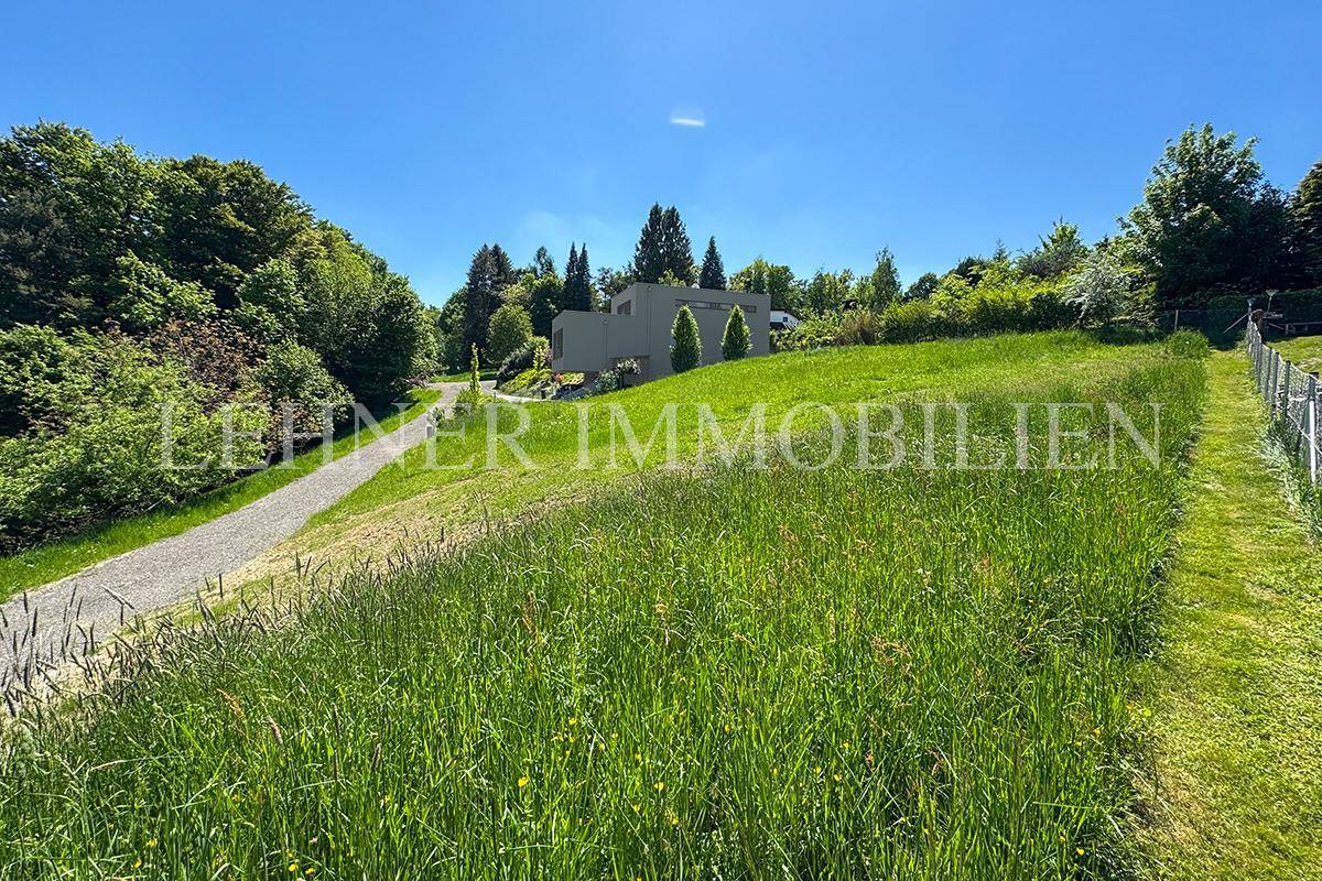 !!! VERMITTELT !!! * HART BEI GRAZ * BAUGRUNDSTÜCK MIT MALERISCHER AUSSICHT – INKL. GENEHMIGTER PLANUNG FÜR EINE TRAUMVILLA *** - Vista 5