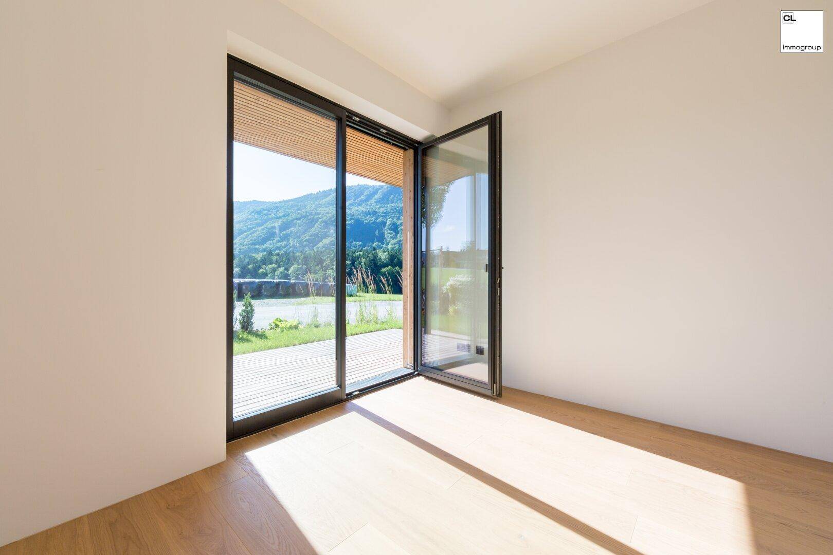 Ostseitiges Schlafzimmer