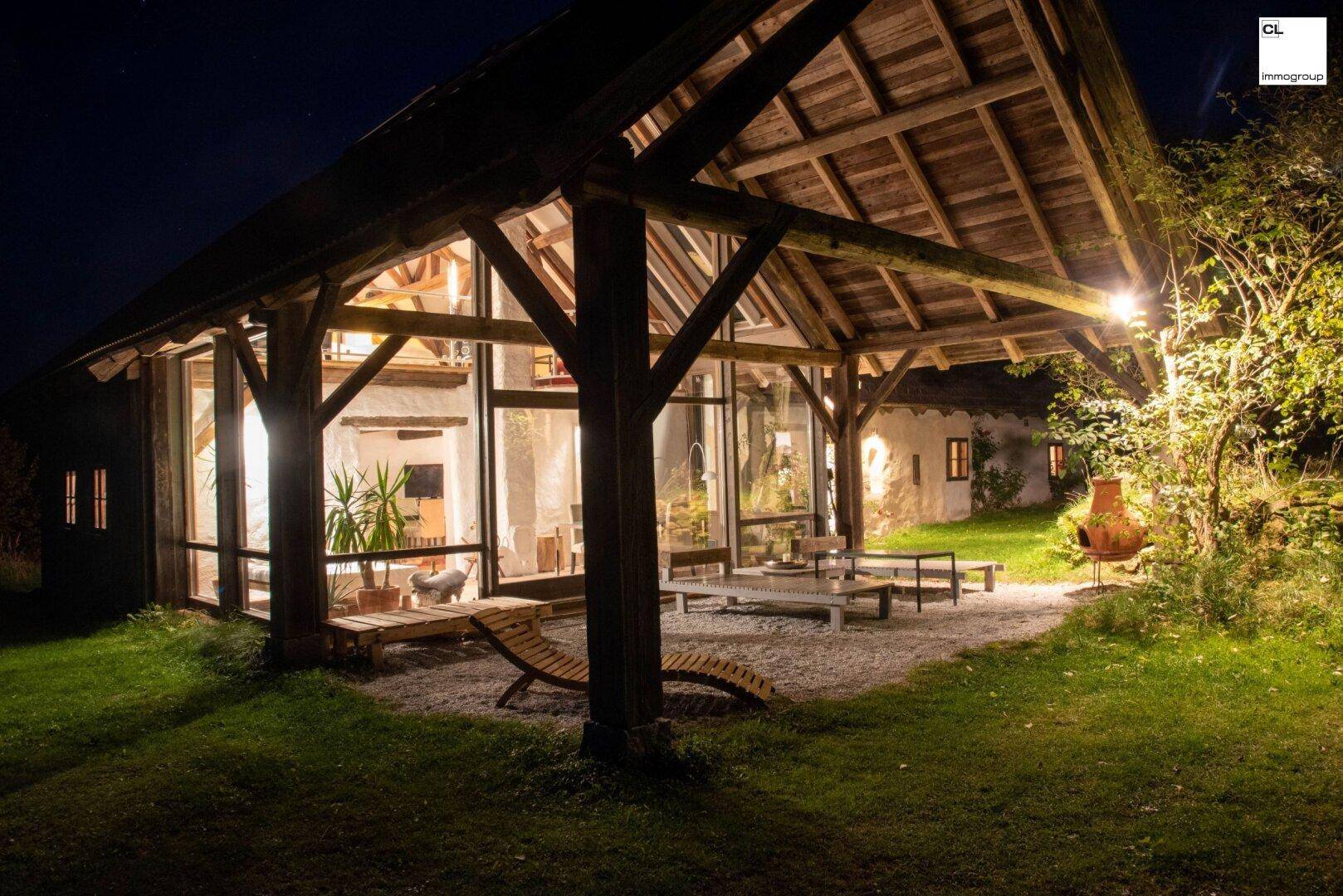 Außenansicht SW Nacht