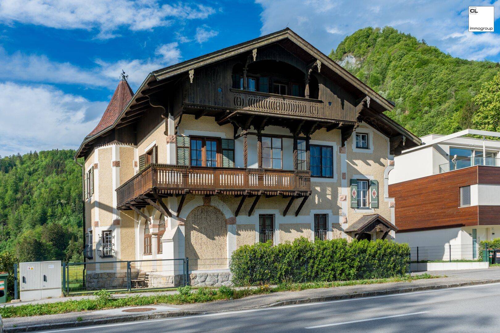 Historische VILLA am Mondsee mit BADEPLATZ - Widok 5