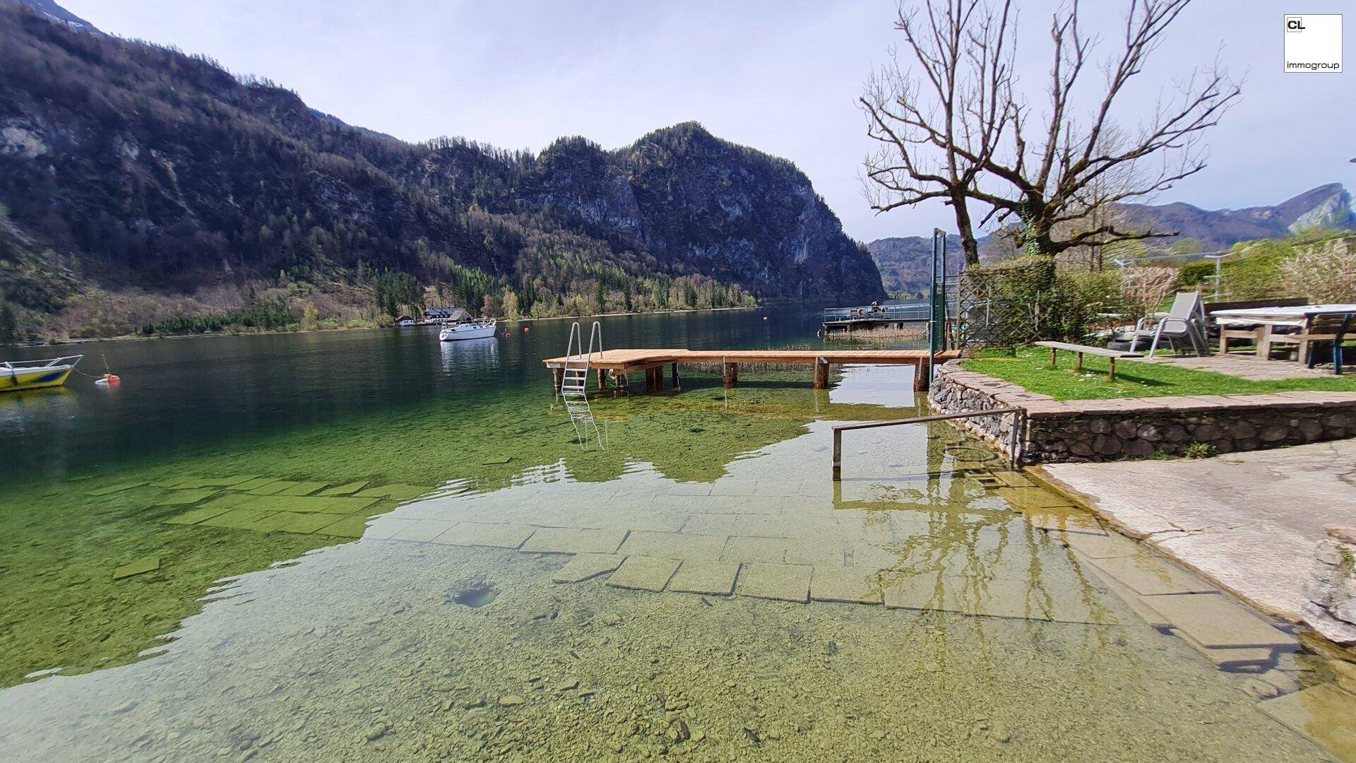 Blick übers Wasser