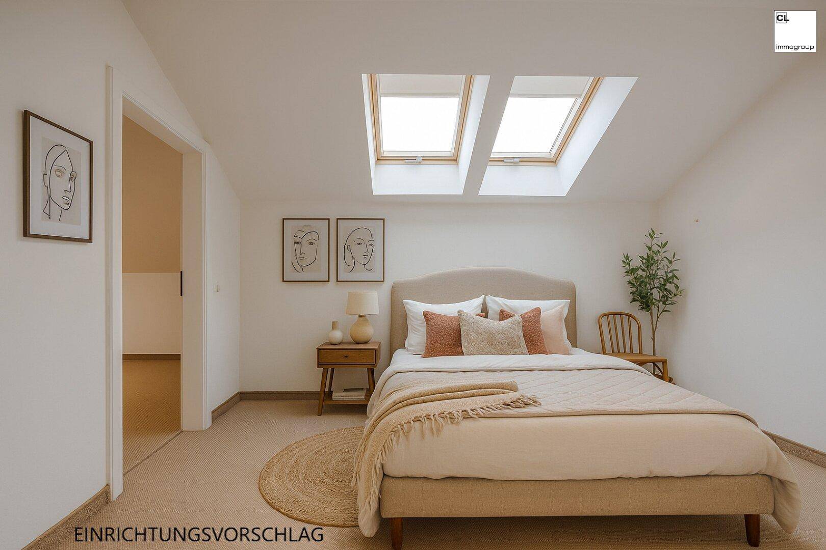 Einrichtungsvorschlag Schlafzimmer