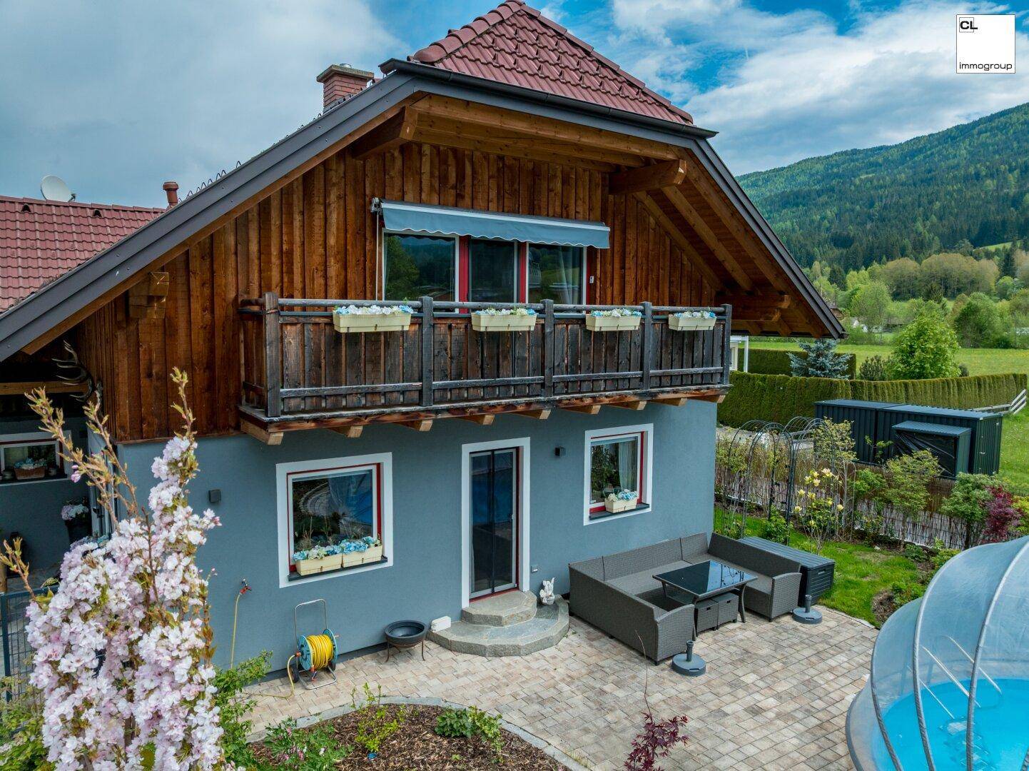 Charmanter Terrassenbereich