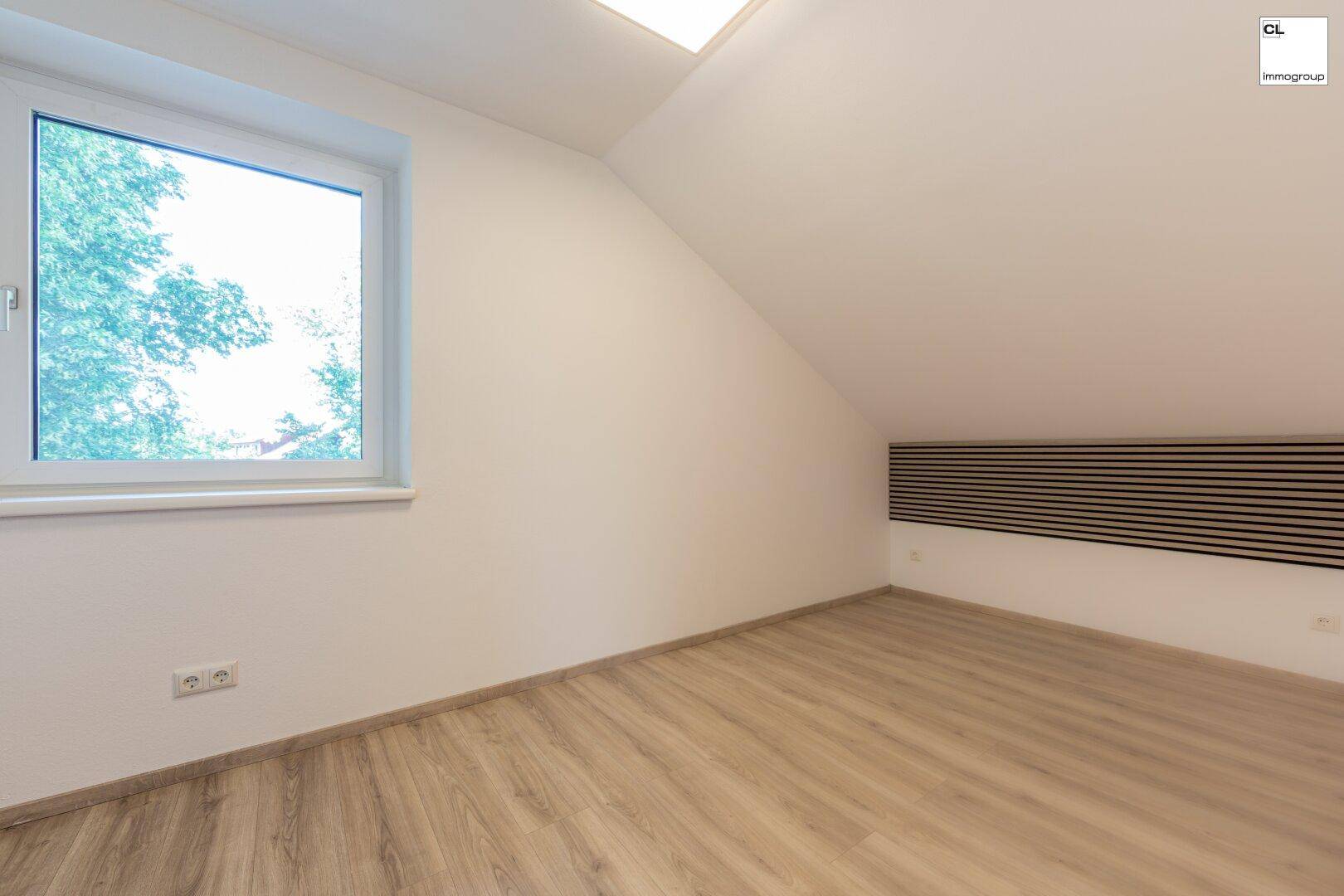 Kinderzimmer im Dachgeschoss
