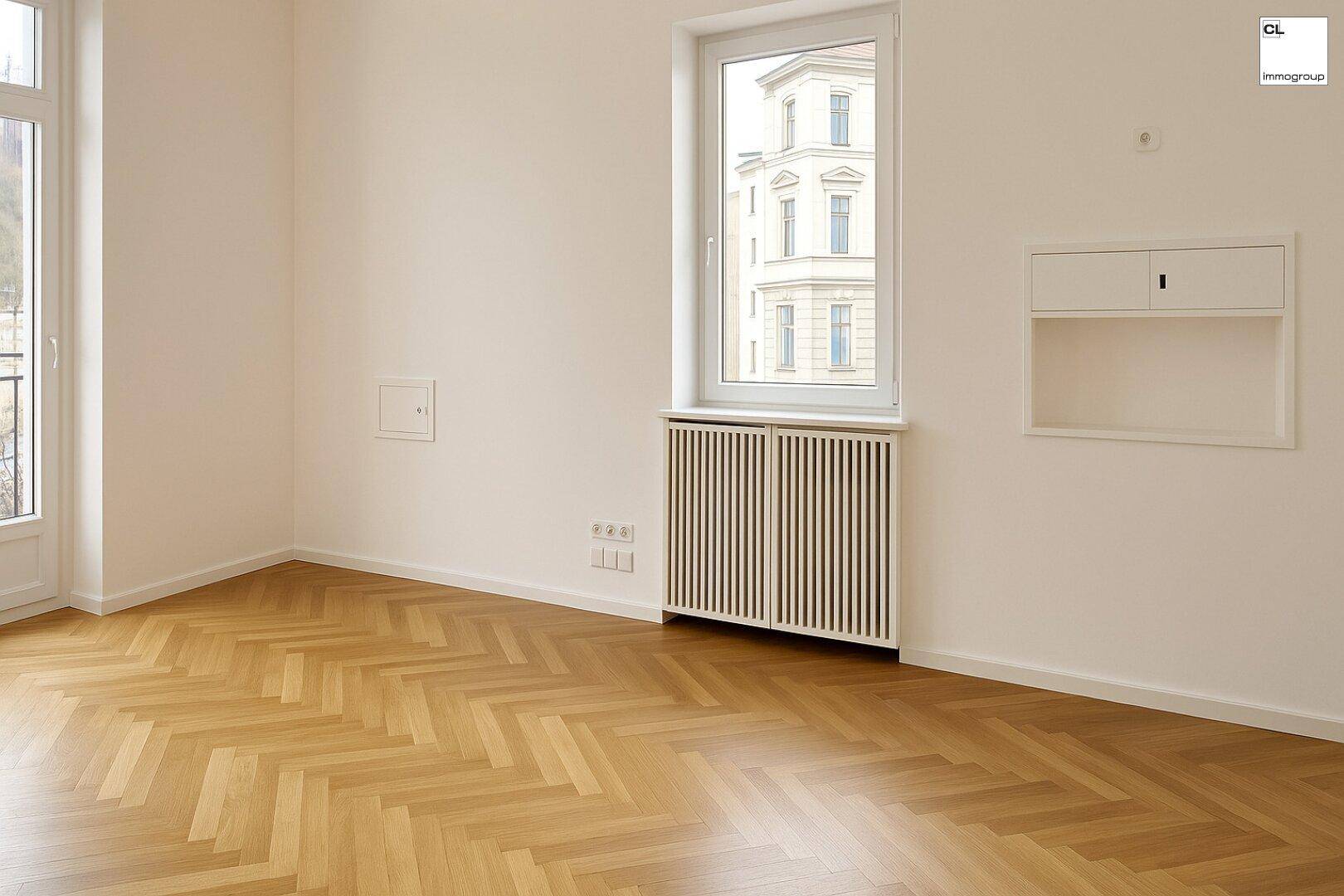Schön renoviertes, helles und zentral gelegenes 115m² Büro im Andräviertel, Stadt Salzburg; 5 Räume + Balkon/Terrasse, Küche, Vorzimmer, WCs, Abstellraum, Lagerraum, (c) CL-immogroup, www.CL-immogroup.at