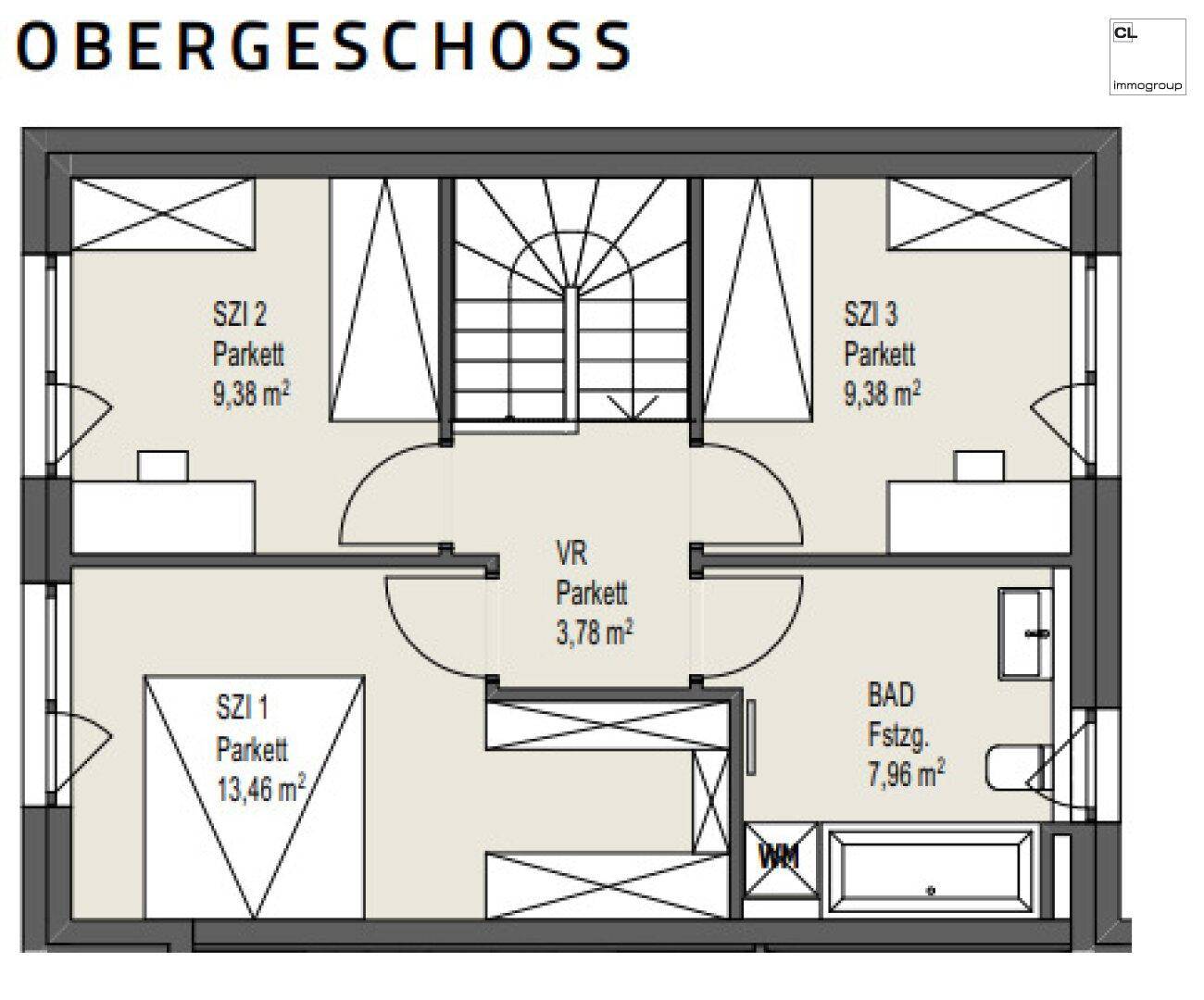Haus 1 / Top 1 - Obergeschoss