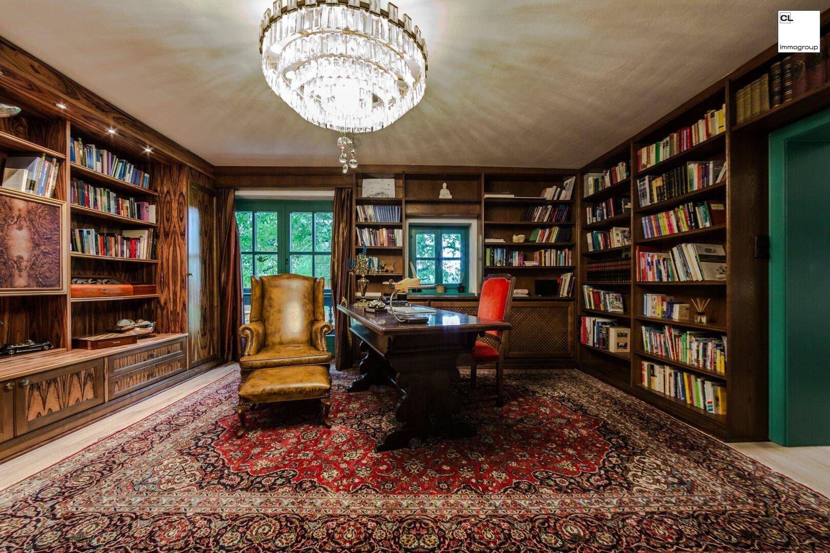 Haupthaus 1.OG: Bibliothek