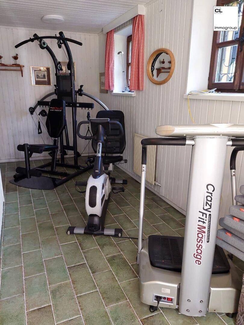 Nebengebäude EG: Fitnesscenter