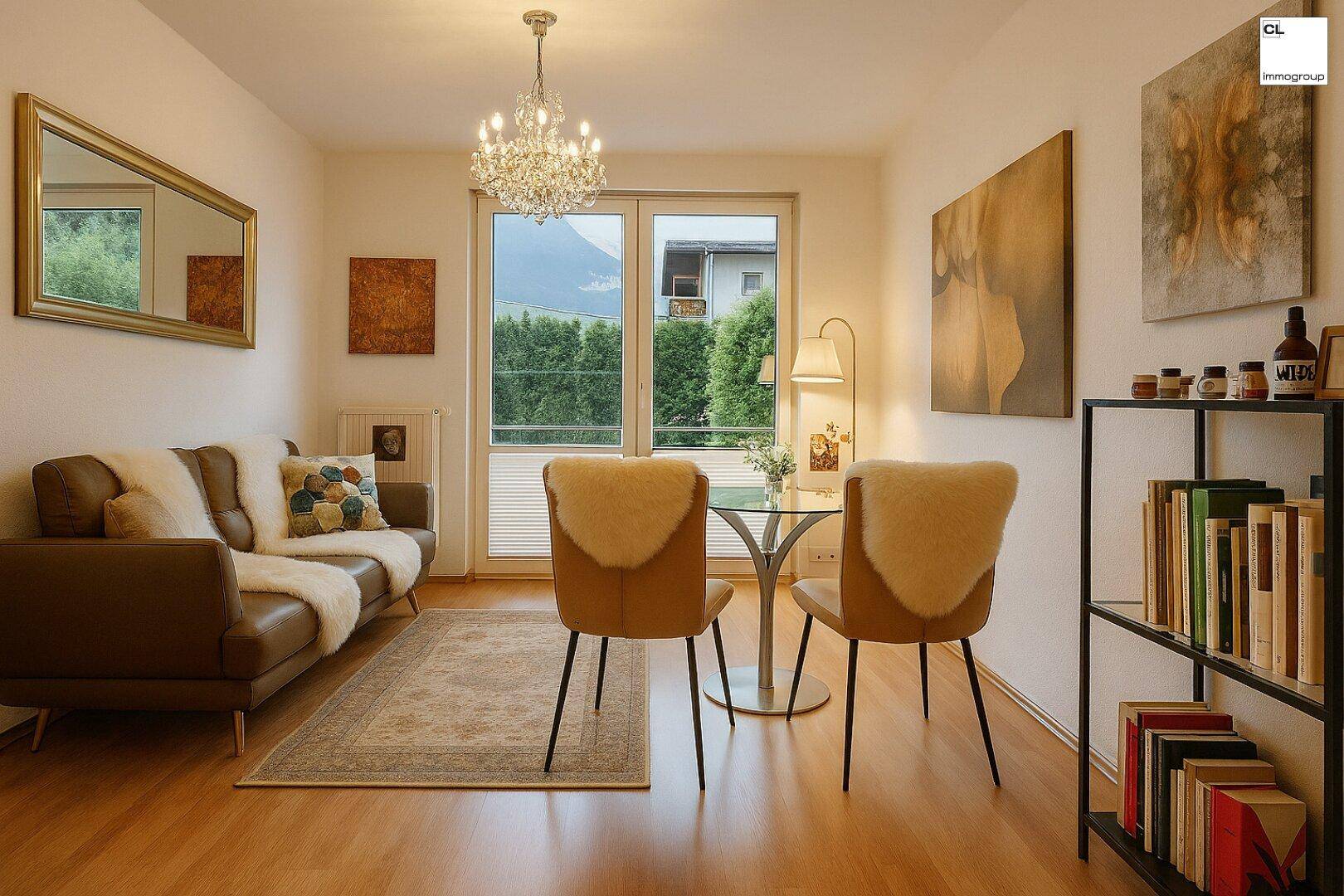 Traumhaft schöne Gartenwohnung im Süden derr Stadt Salzburg, Leopoldskron, mit Terrasse, Untersbergblick; zusätzlich: Carport und Stellplatz, (c) CL-immogroup, www.CL-immogroup.at
