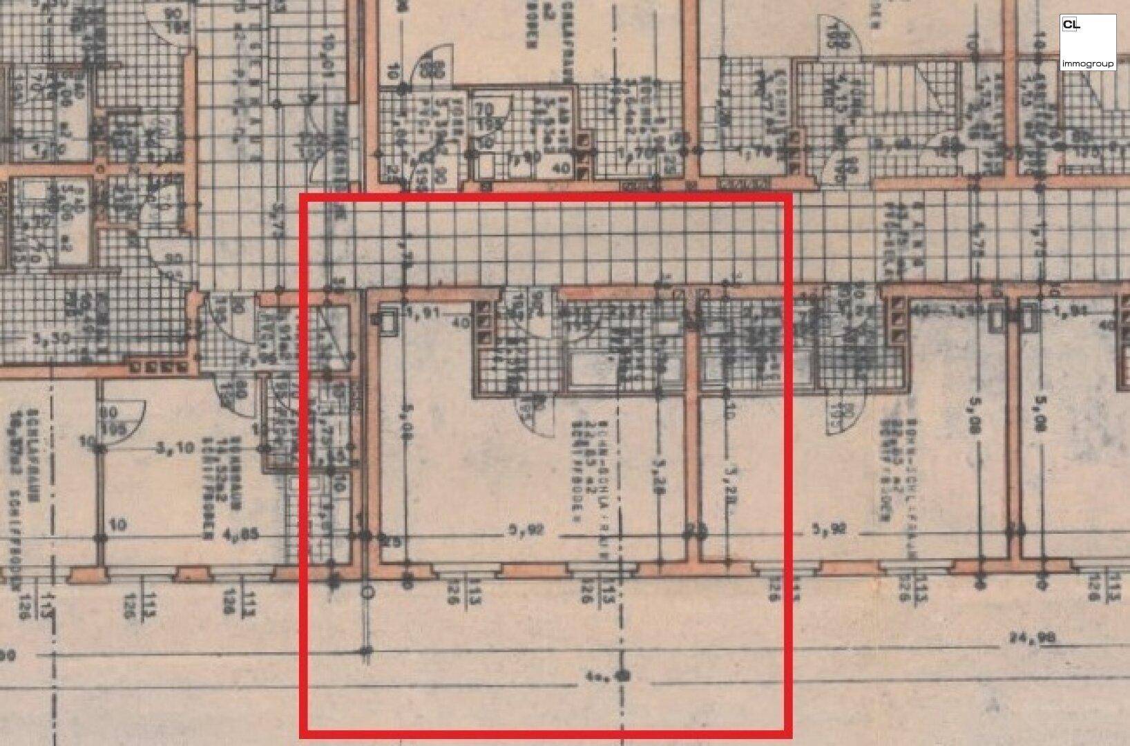 Grundrissplan Wohnung