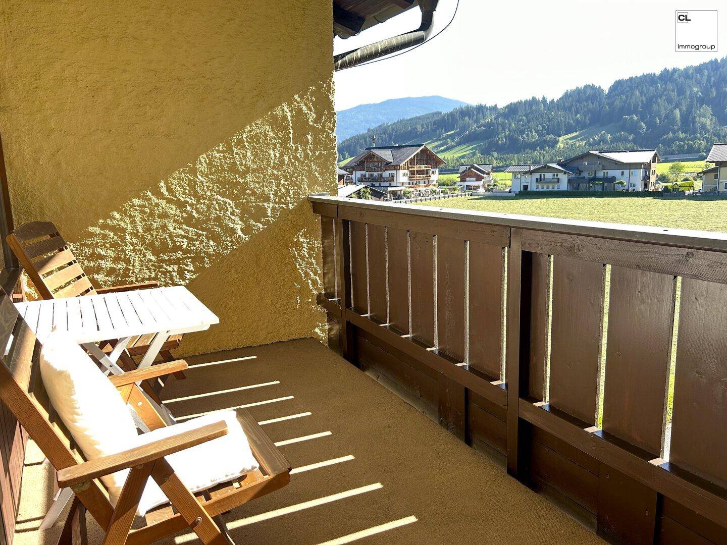 Balkon mit Fernblick