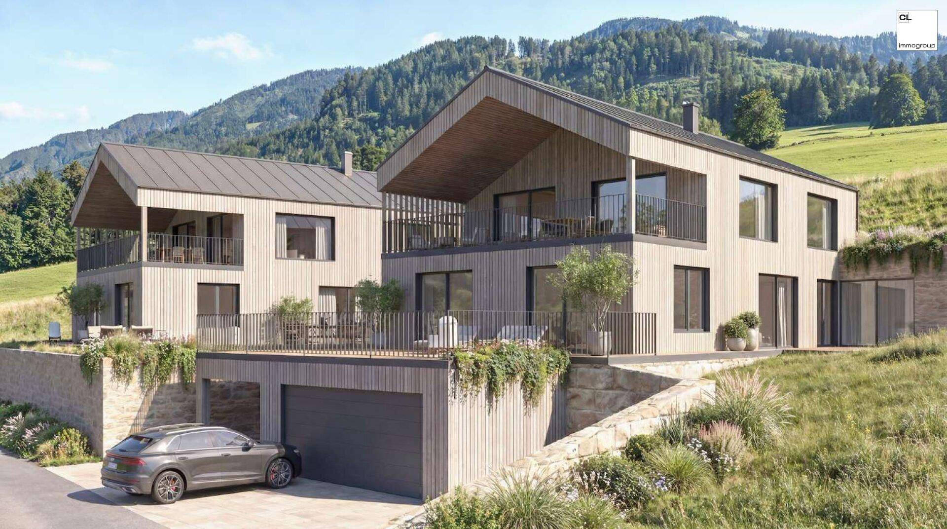 Architektur trifft Panorama – Neubauvillen am Mondsee - unglaublich schön! - Ansicht 4