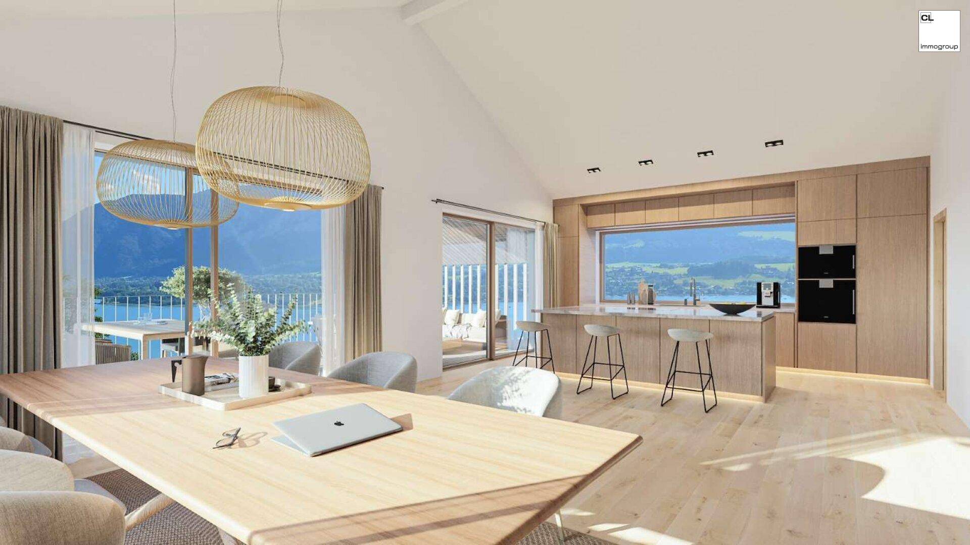 Architektur trifft Panorama – Neubauvillen am Mondsee - unglaublich schön! - Ansicht 2