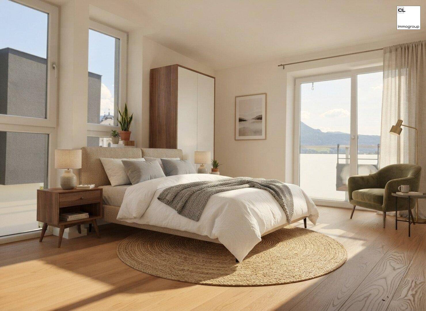 KI Vorschlag Einrichtung Schlafzimmer
