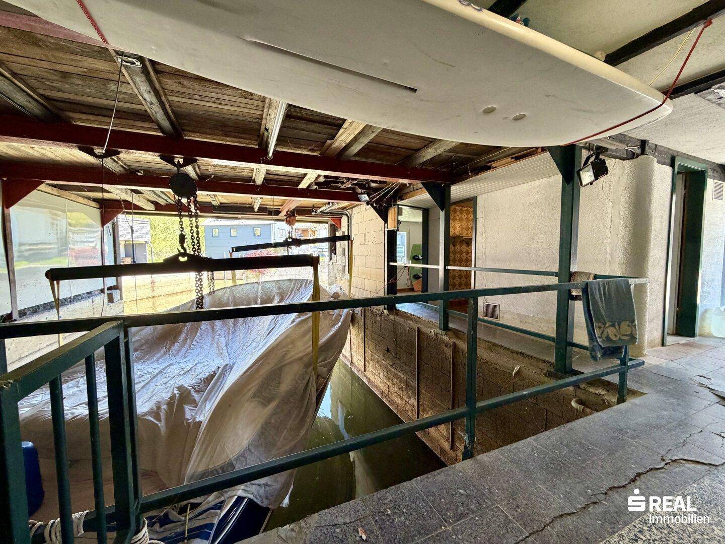 Ferienhaus mit Bootsgarage - Ansicht 4
