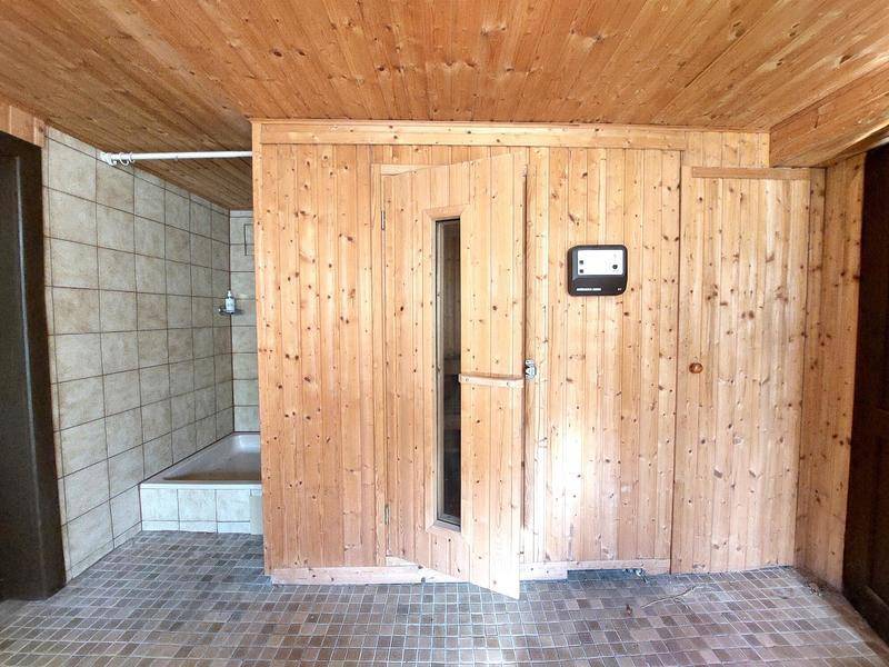 Sauna im Kellergeschoss
