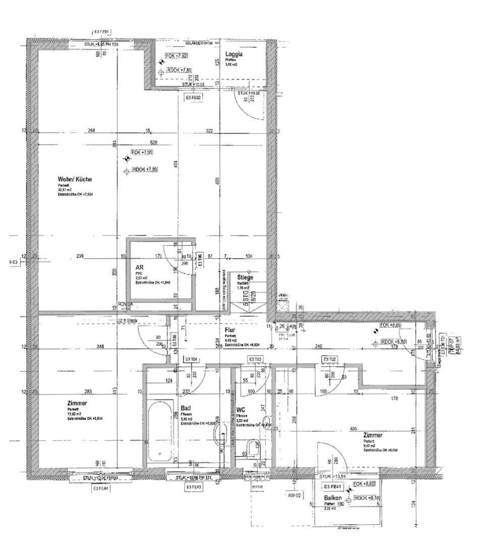 Wohnungsgrundriss