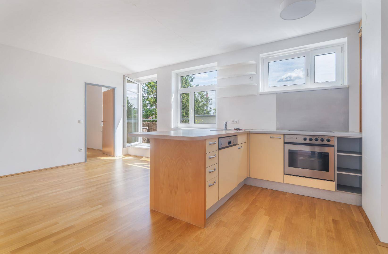 Moderne Wohnküche