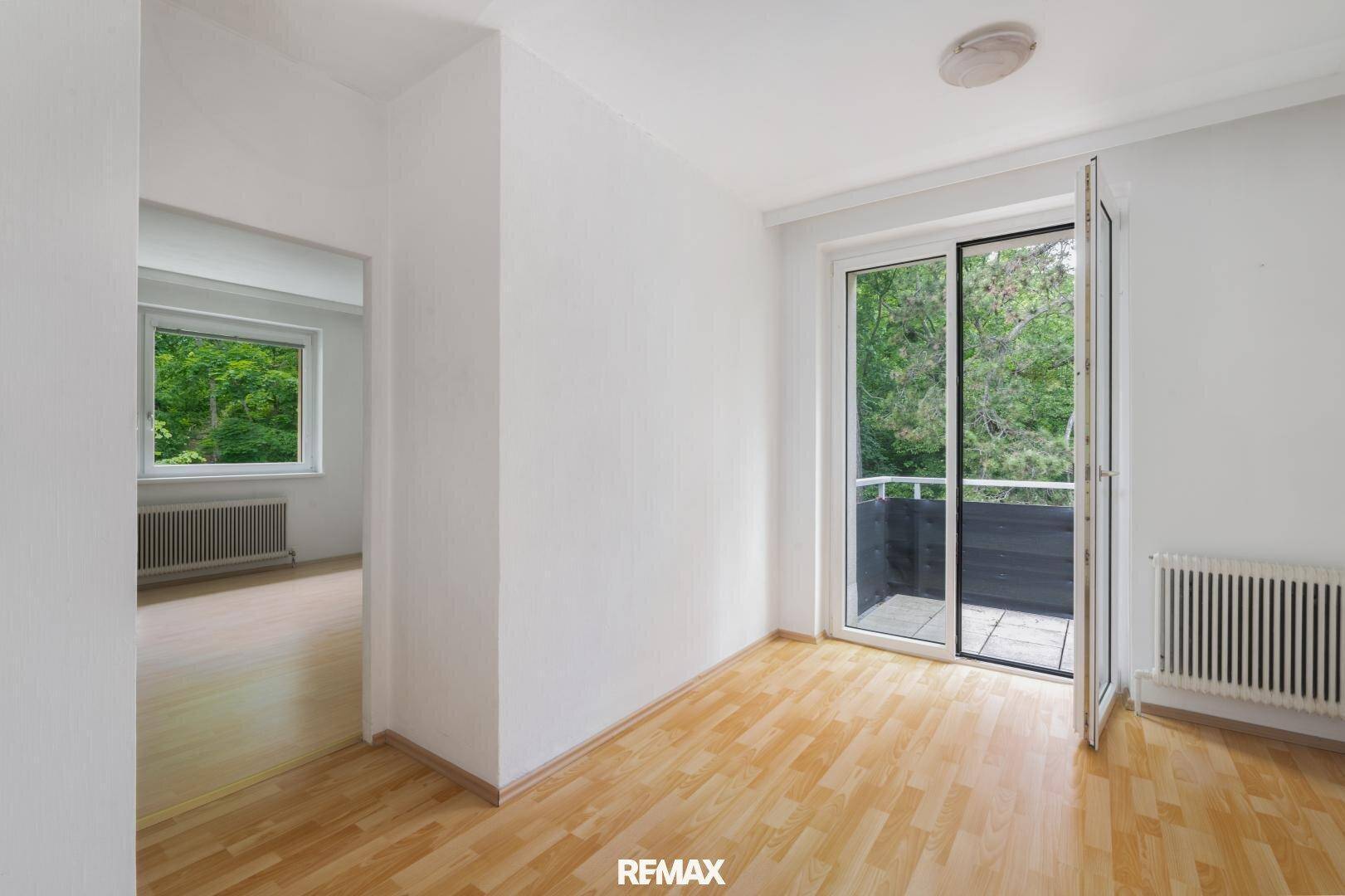 Privatbereich mit Ausgang zum Balkon