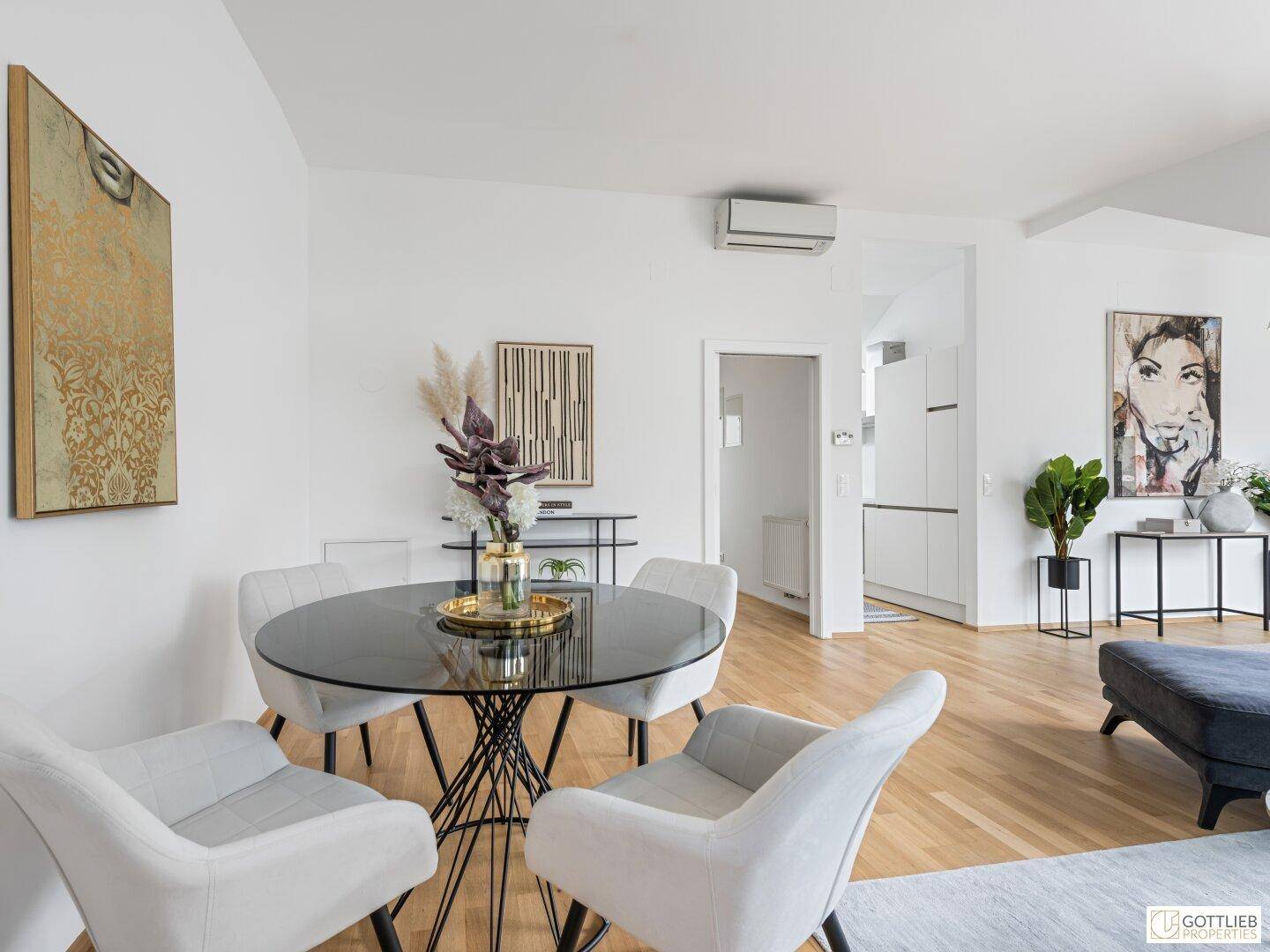 Bestlage Servitenviertel! Perfekt geschnittenes 3,5-Zimmer-Penthouse auf einer Ebene mit drei Terrassen - Ansicht 6