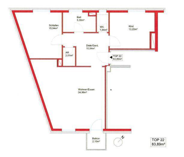 Grundrissplan