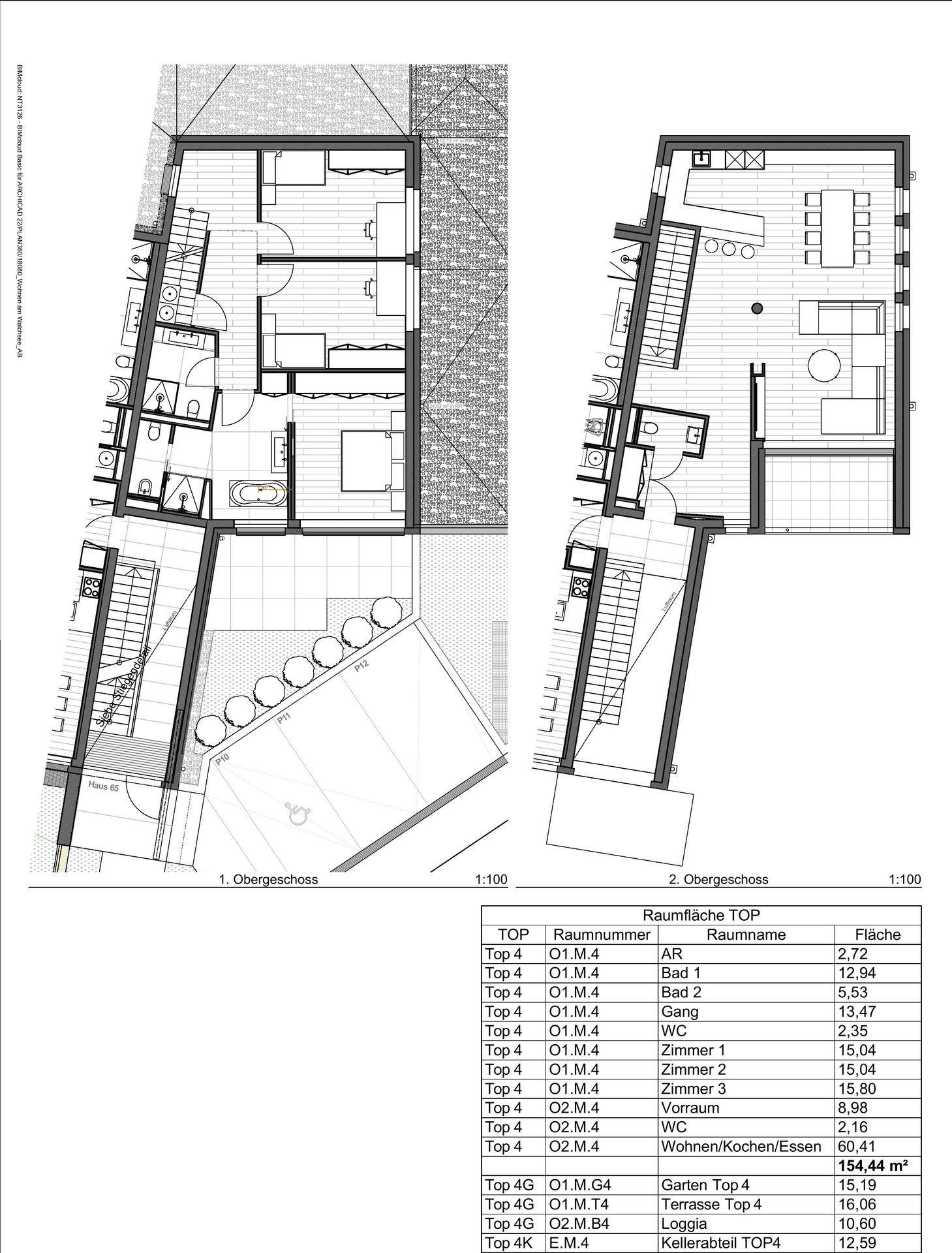 Grundrissplan Top 04