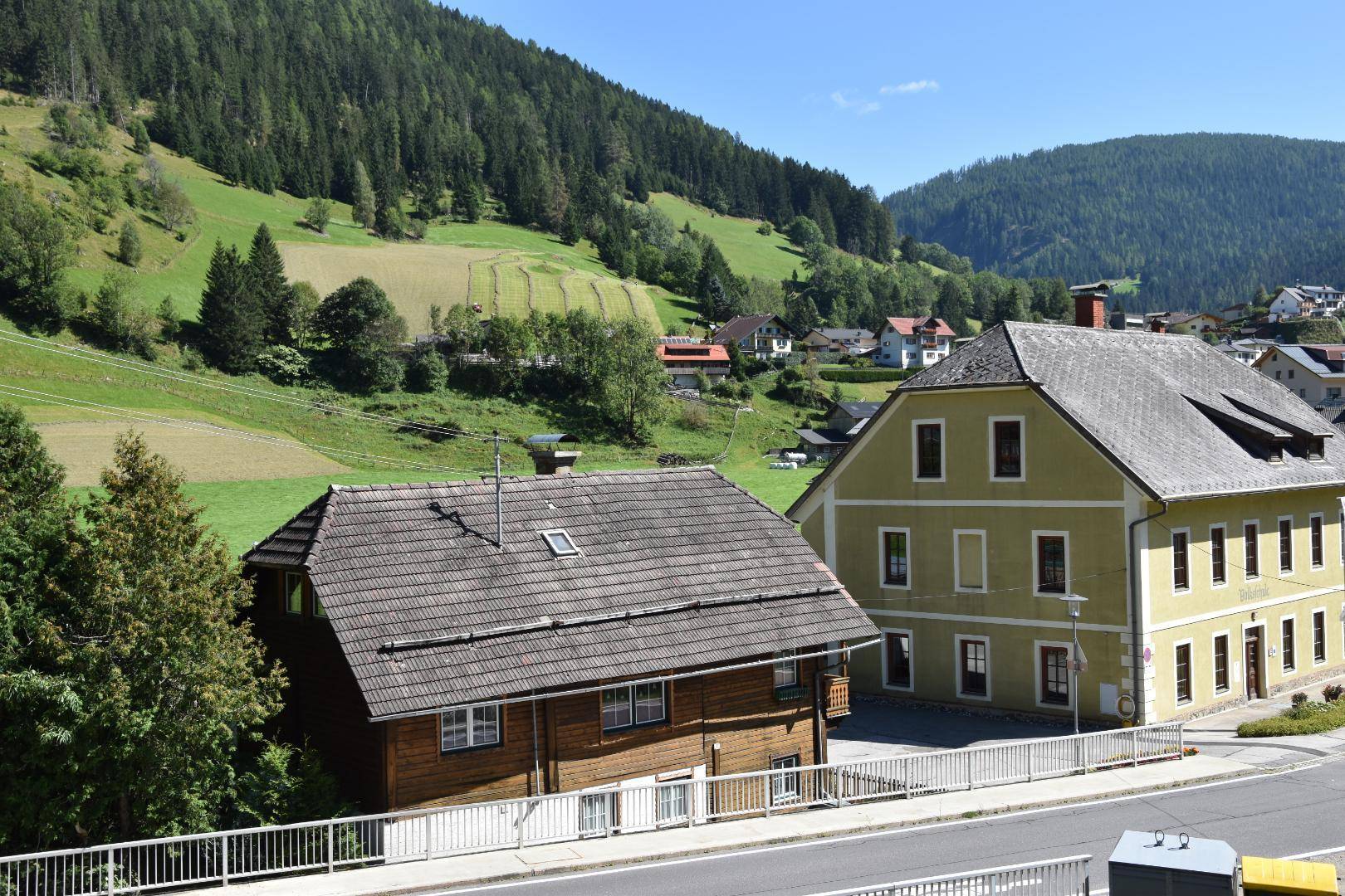 Blick über die Straße