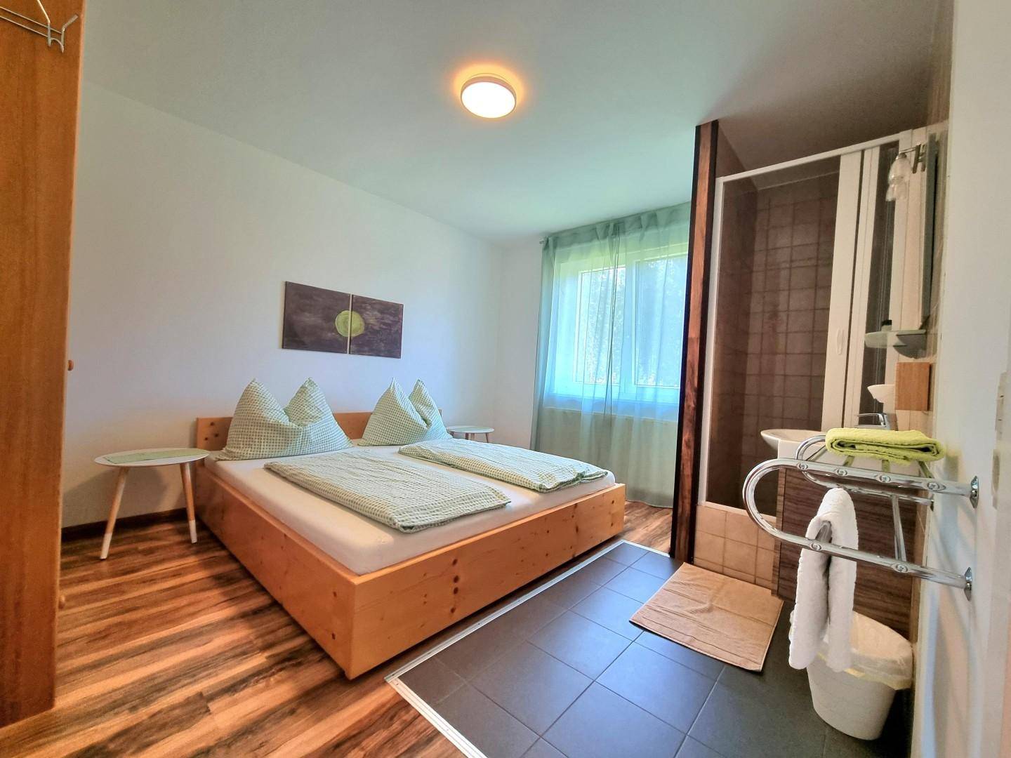 Schlafzimmer Ferienwohnung 1 OG