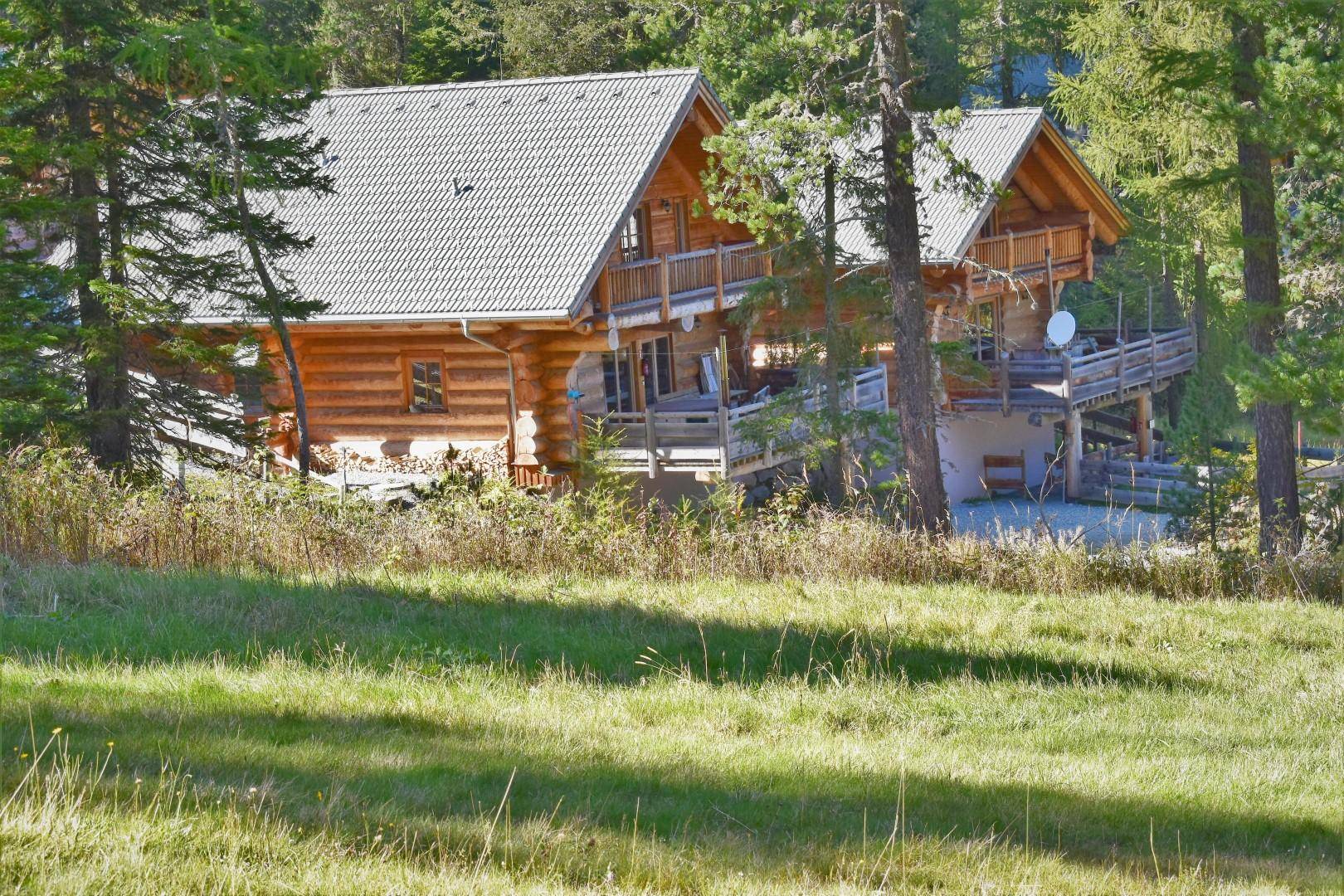 Die Chalets - Blick von der Märchenwaldpiste