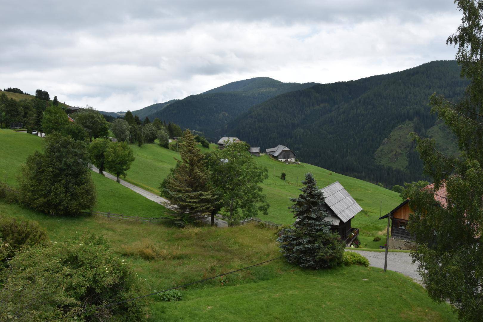 Blick vom Balkon im OG