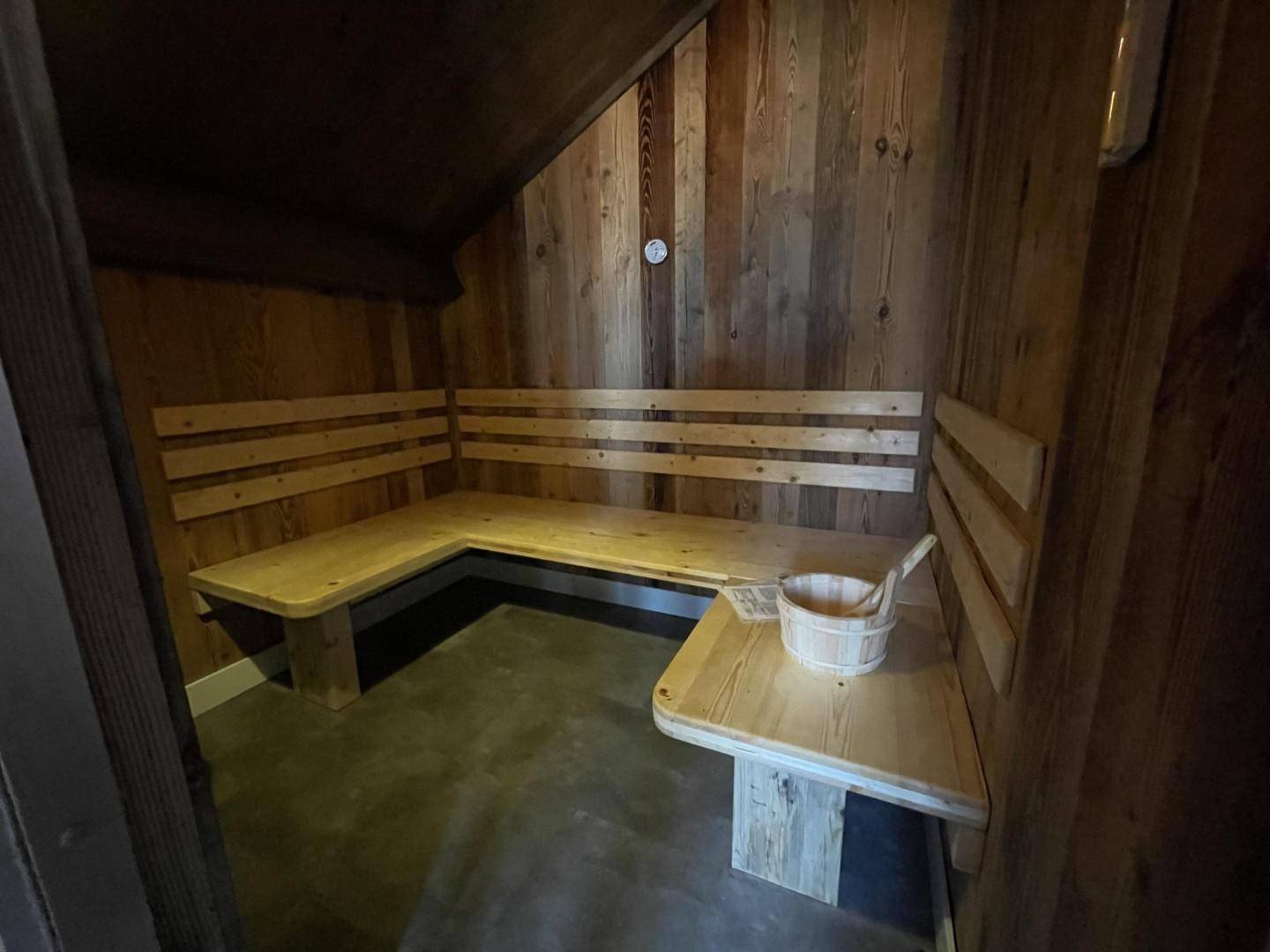 die Sauna