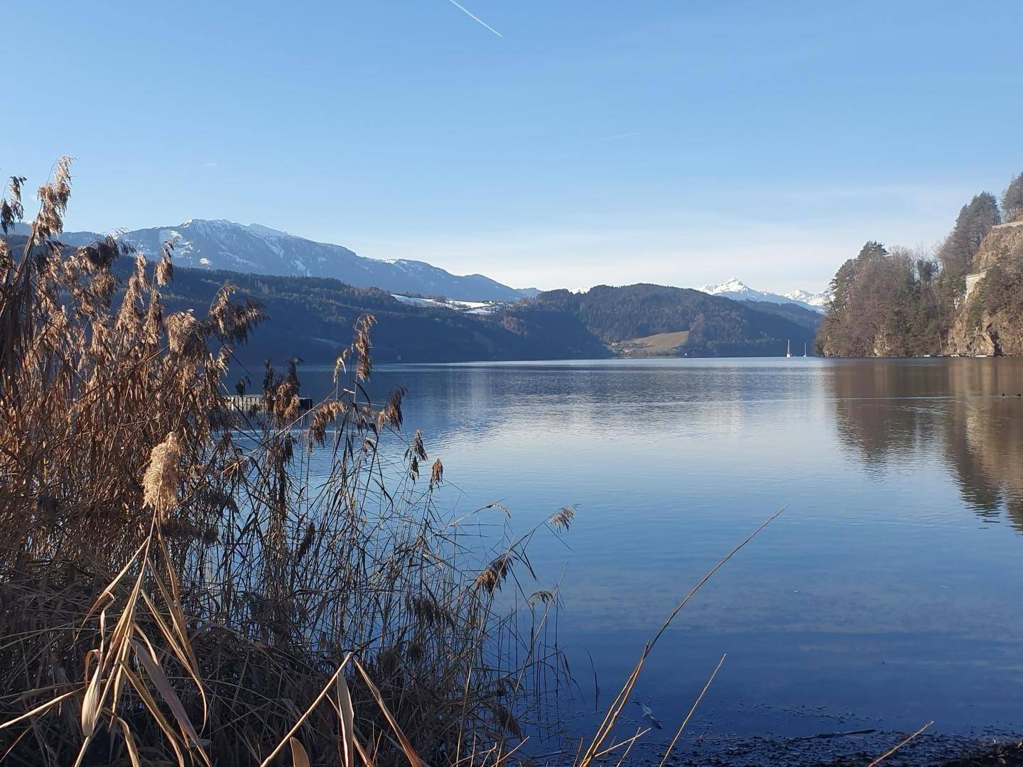 einmalige Atmosphäre am See